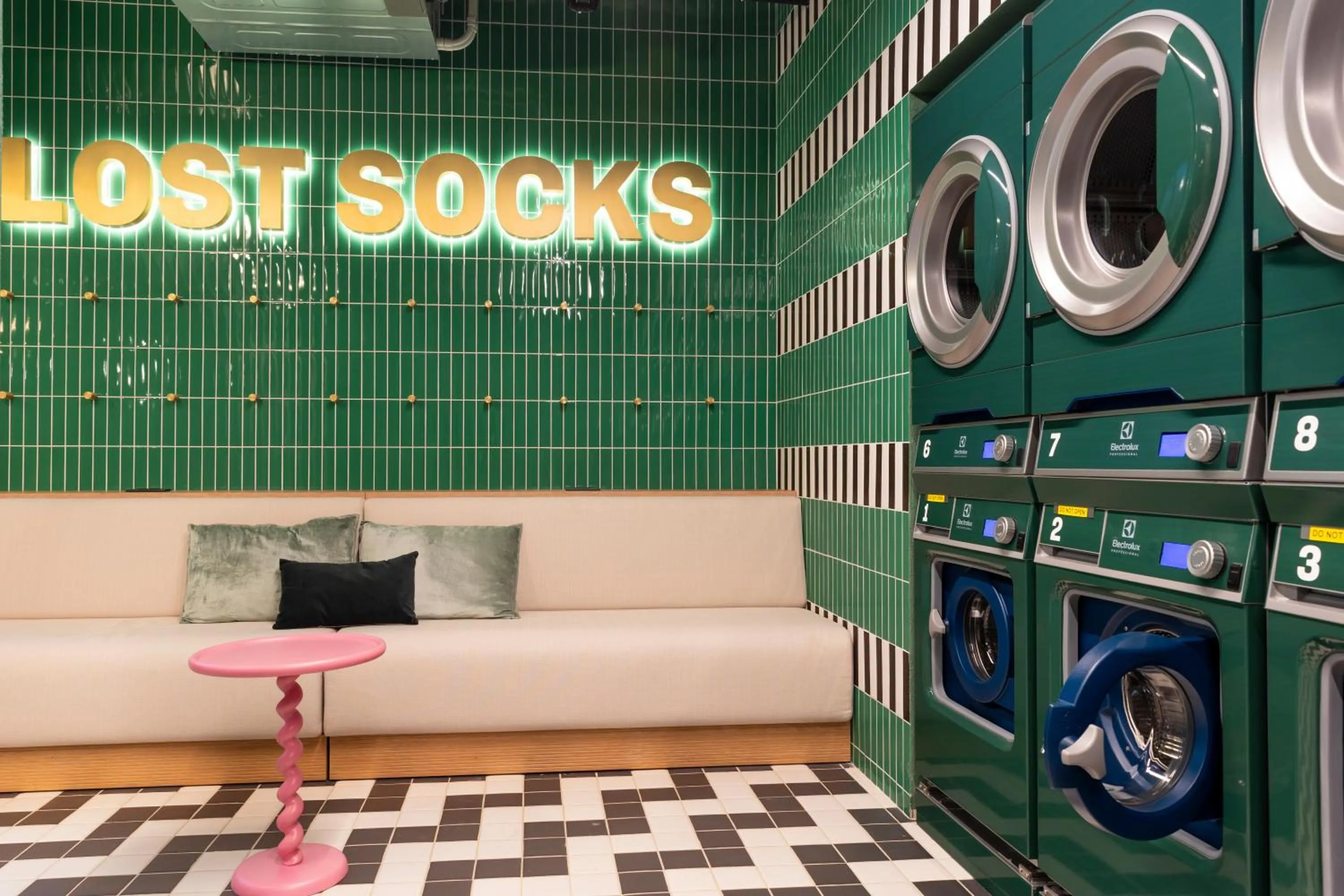 laundry in The Social Hub Rome