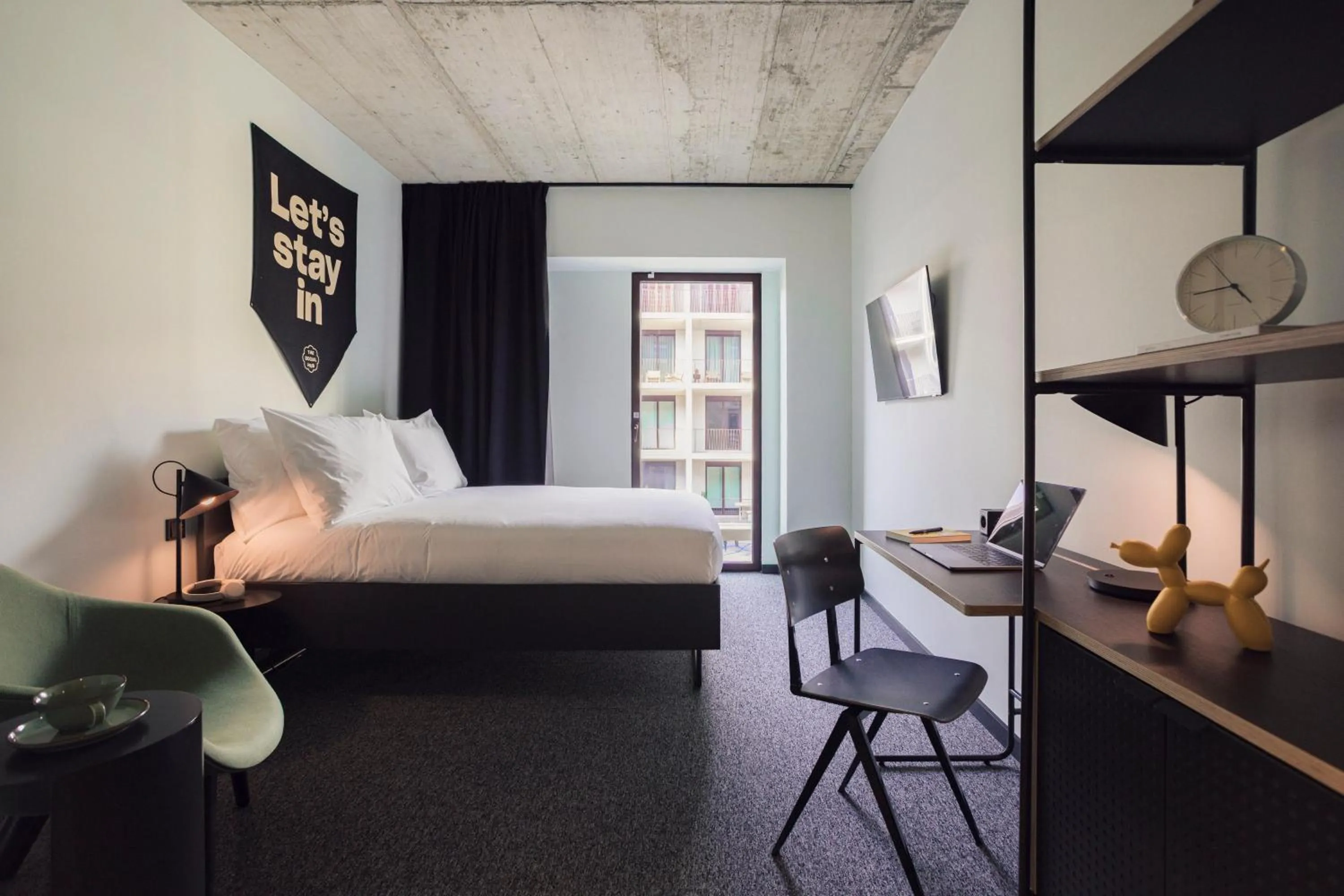 Bed in The Social Hub Porto