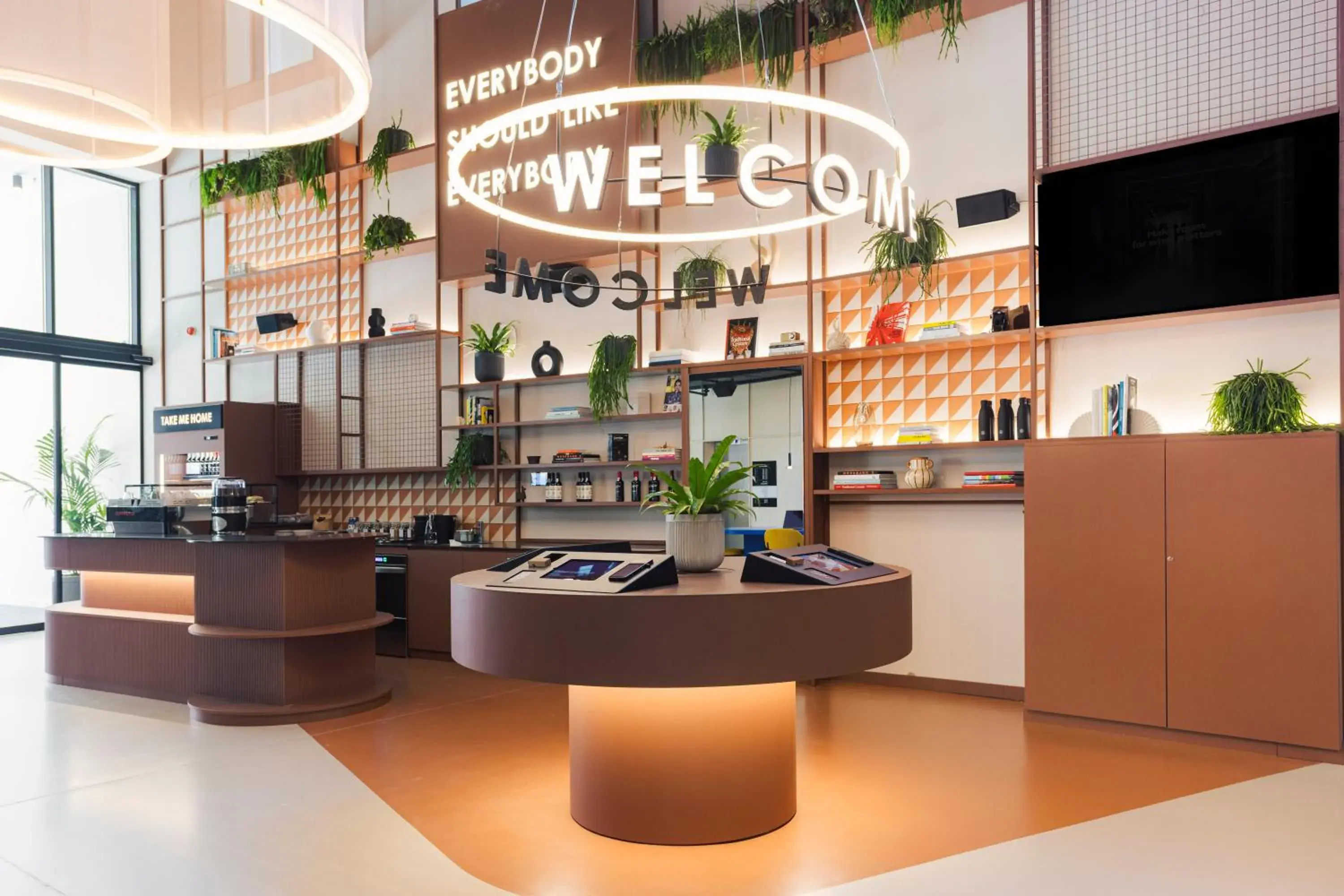 Lobby or reception in The Social Hub Porto Lobby or reception in The Social Hub Porto