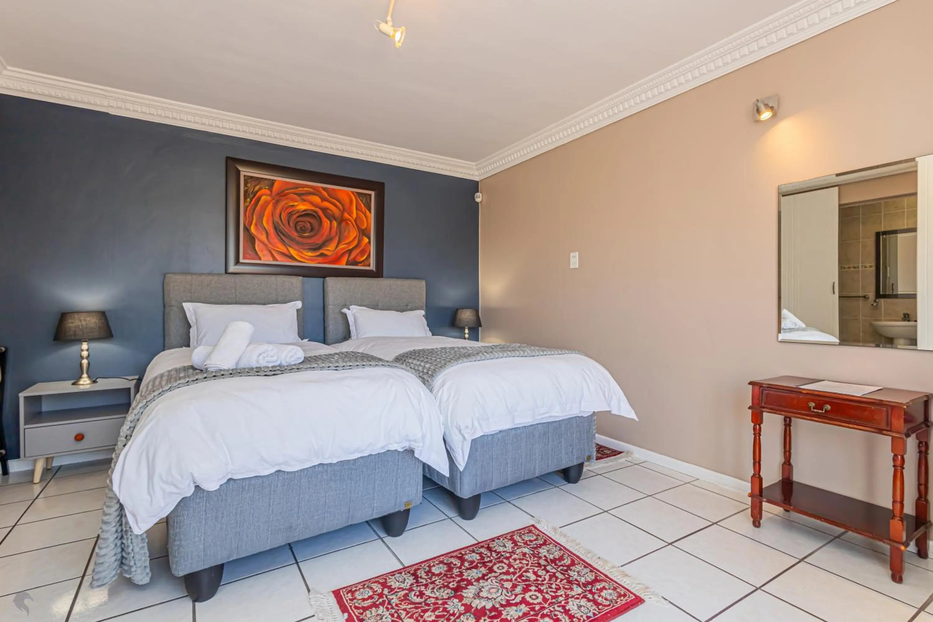 Bed in Holiday Guest House Langebaan