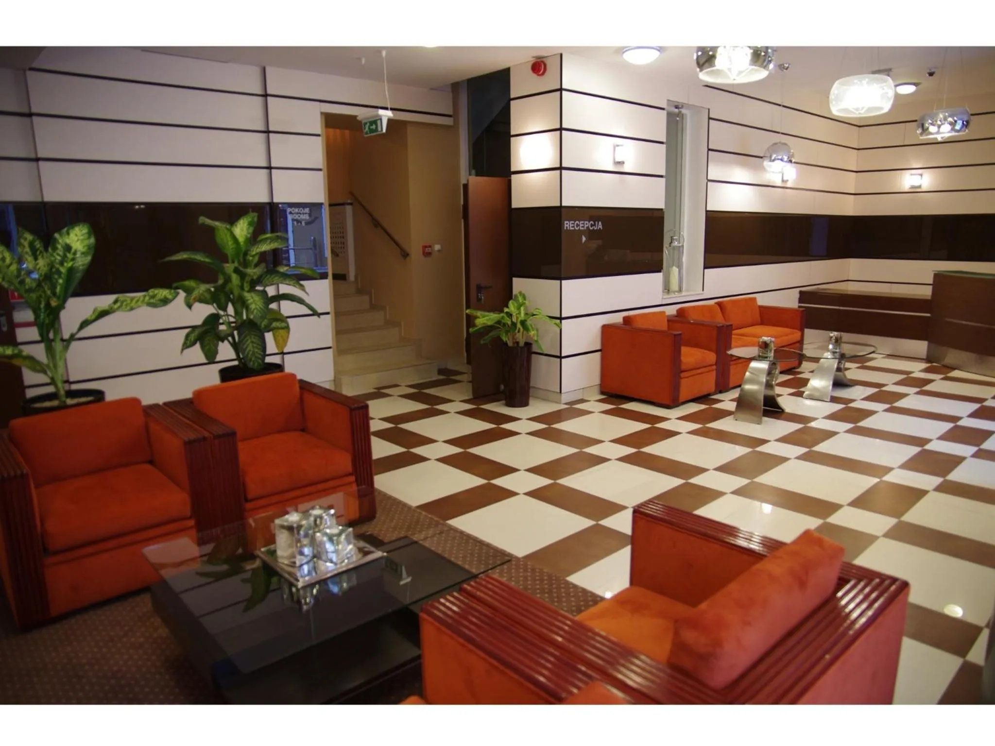 Lobby or reception in Hotel Chmielna Warsaw