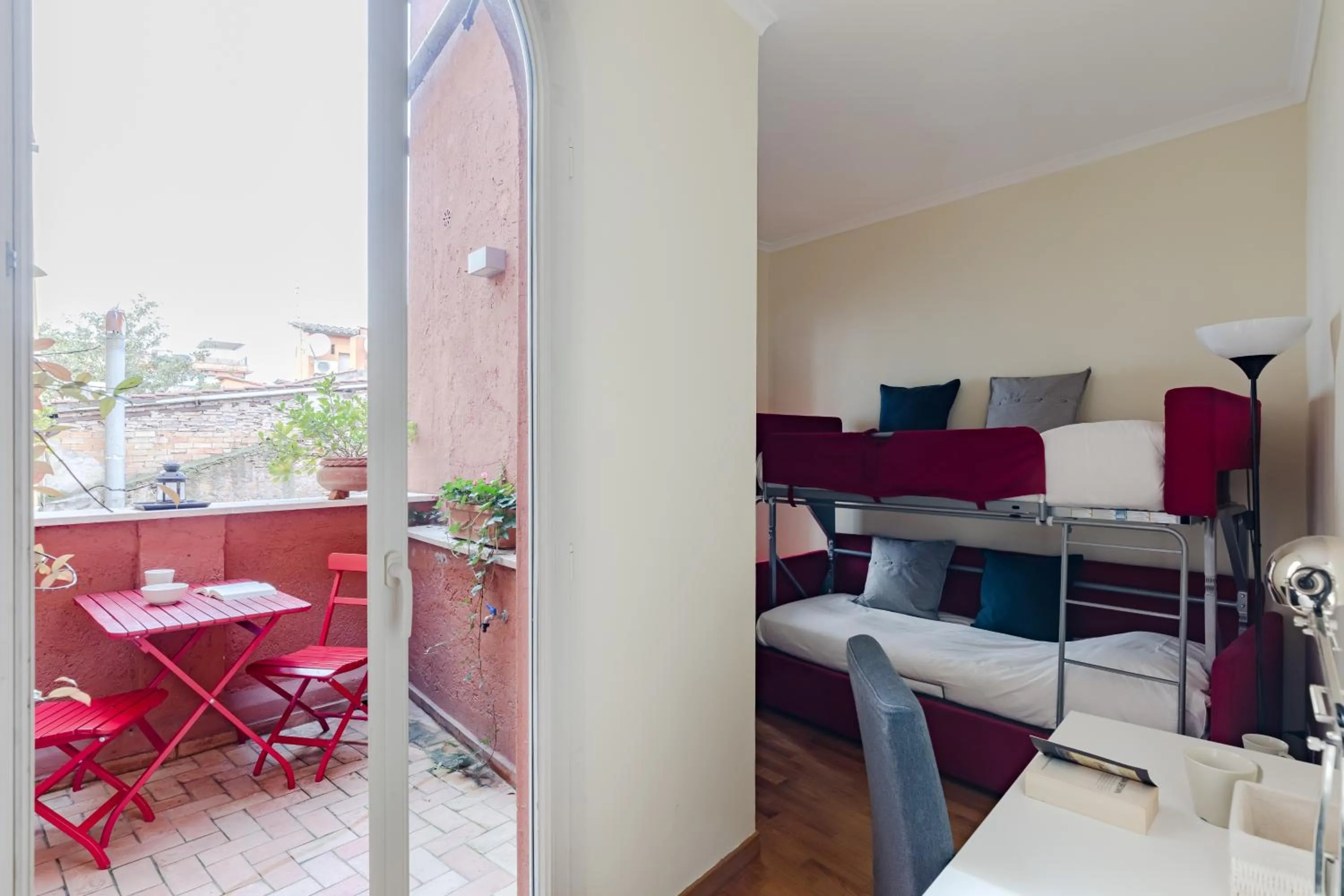 Balcony/Terrace, Bed in Residenza del Cedro