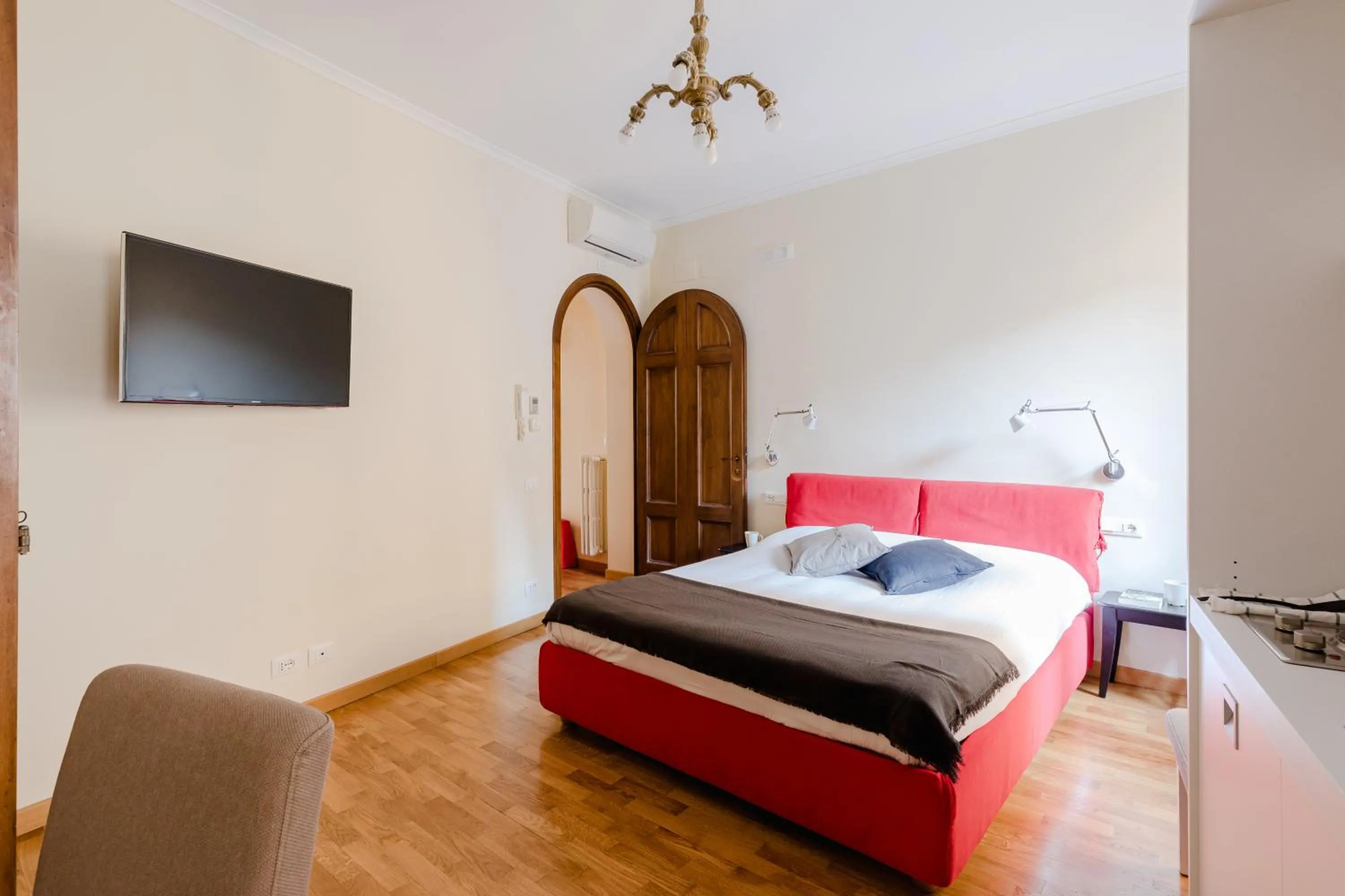 Photo of the whole room, Bed in Residenza del Cedro