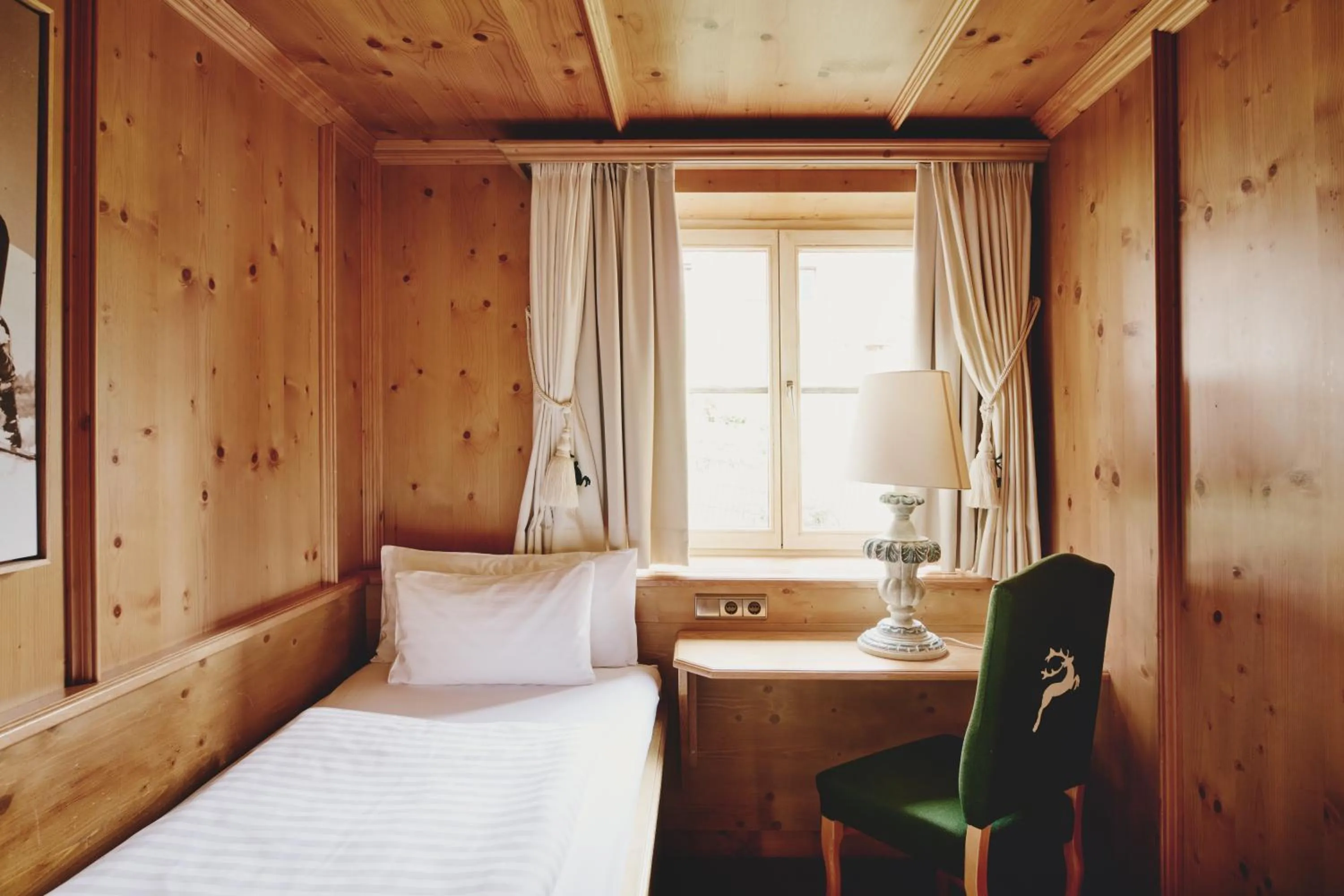 Bed in Burg Hotel Oberlech