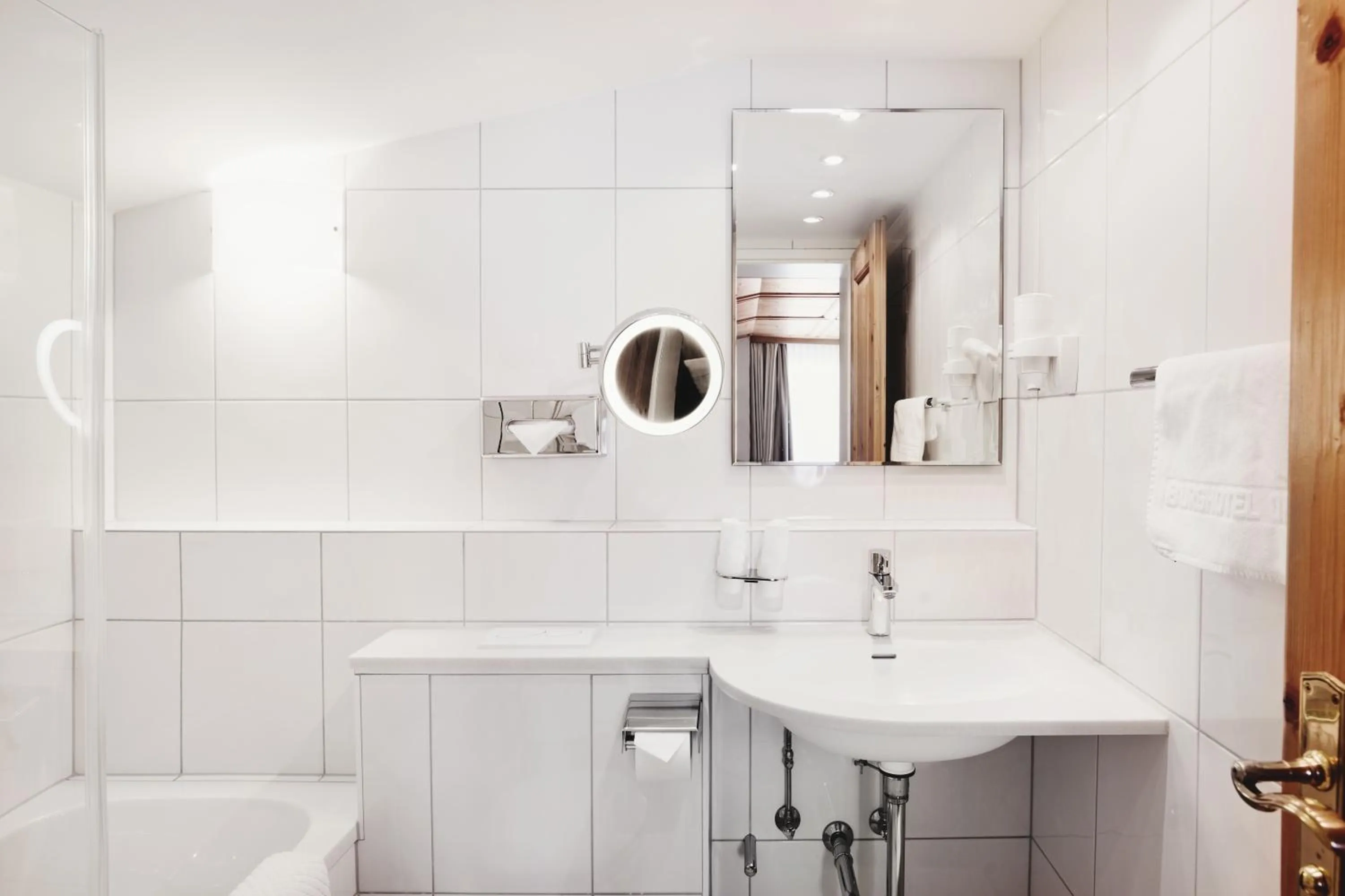 Bathroom in Burg Hotel Oberlech