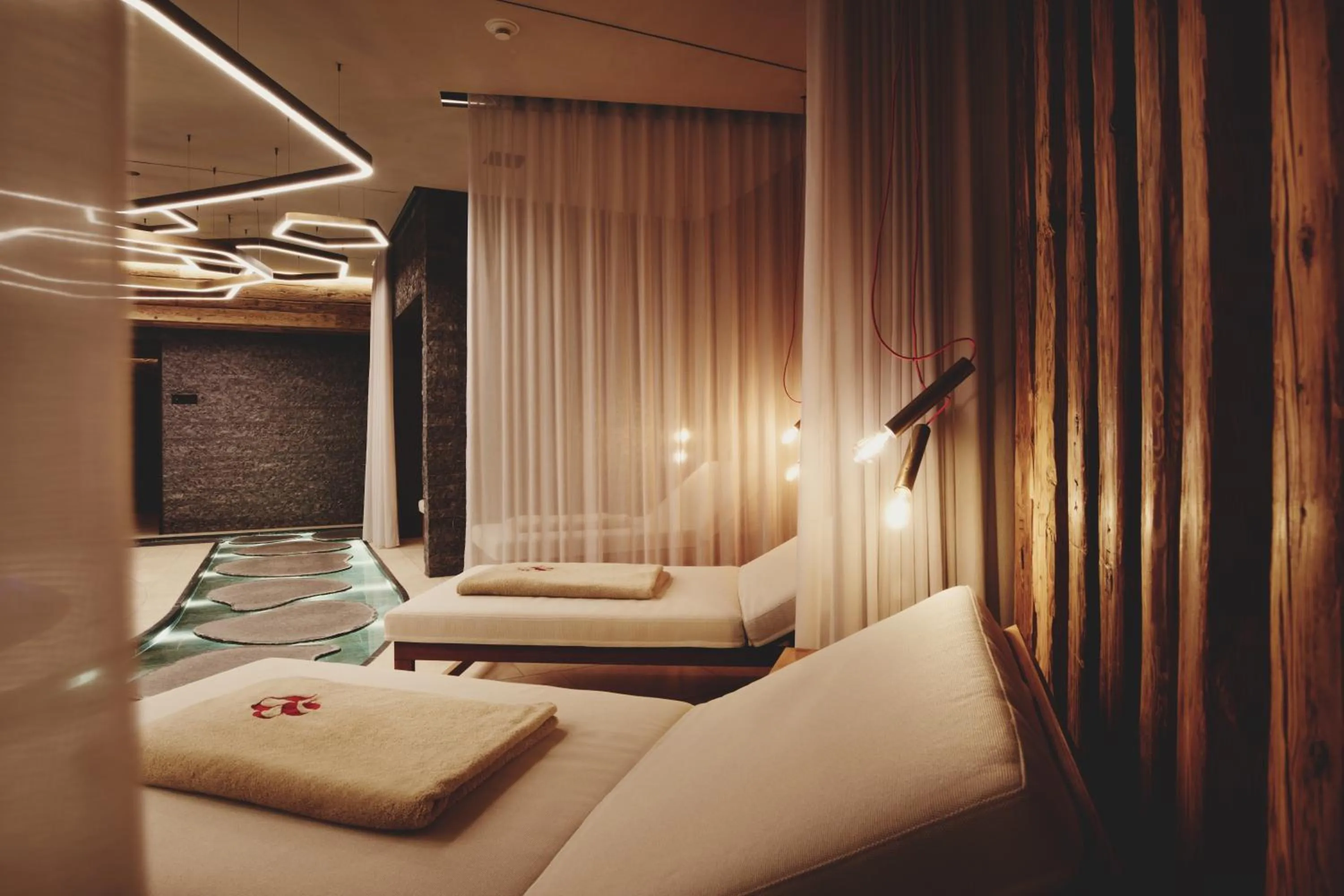 Spa and wellness centre/facilities in Burg Hotel Oberlech