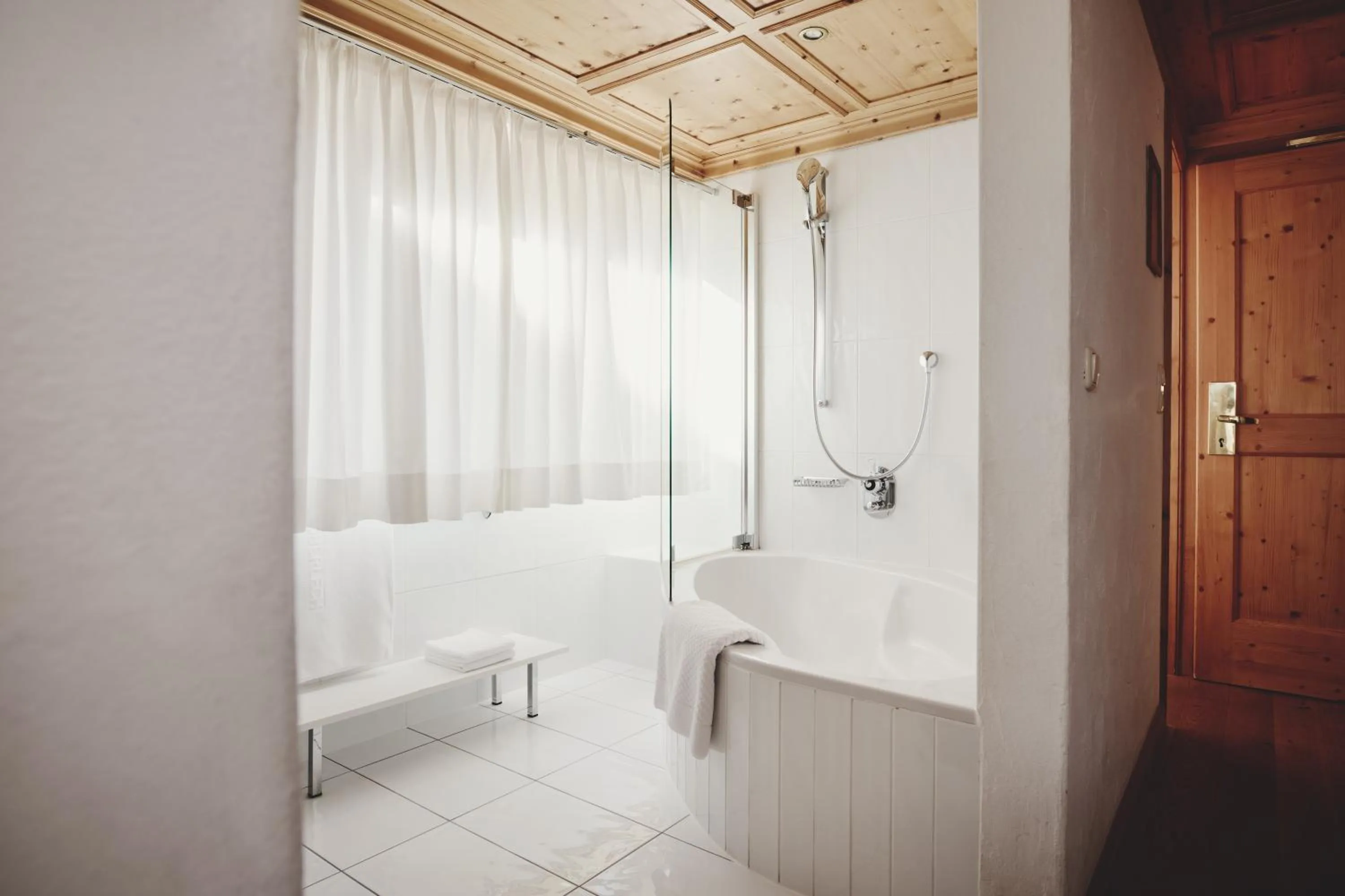 Bathroom in Burg Hotel Oberlech