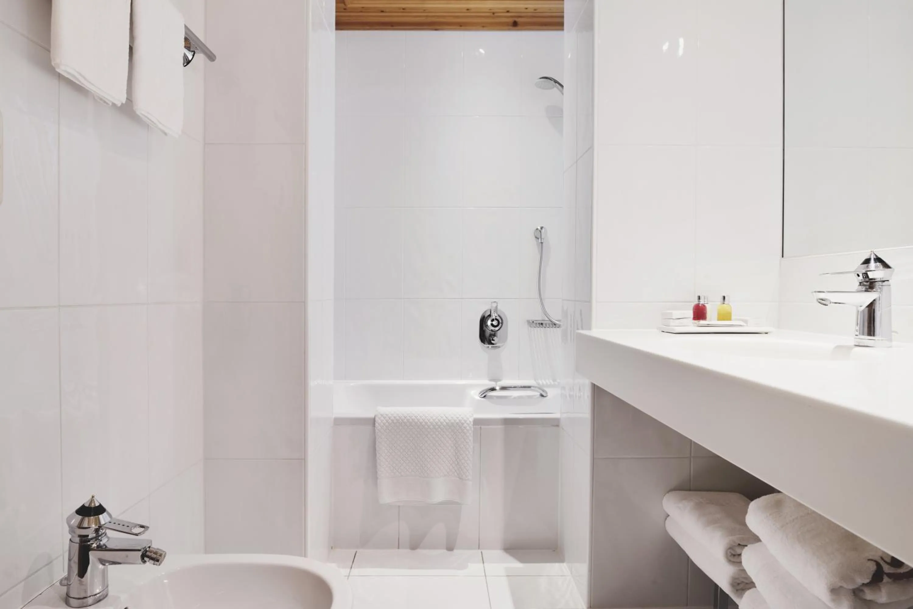 Bathroom in Burg Hotel Oberlech