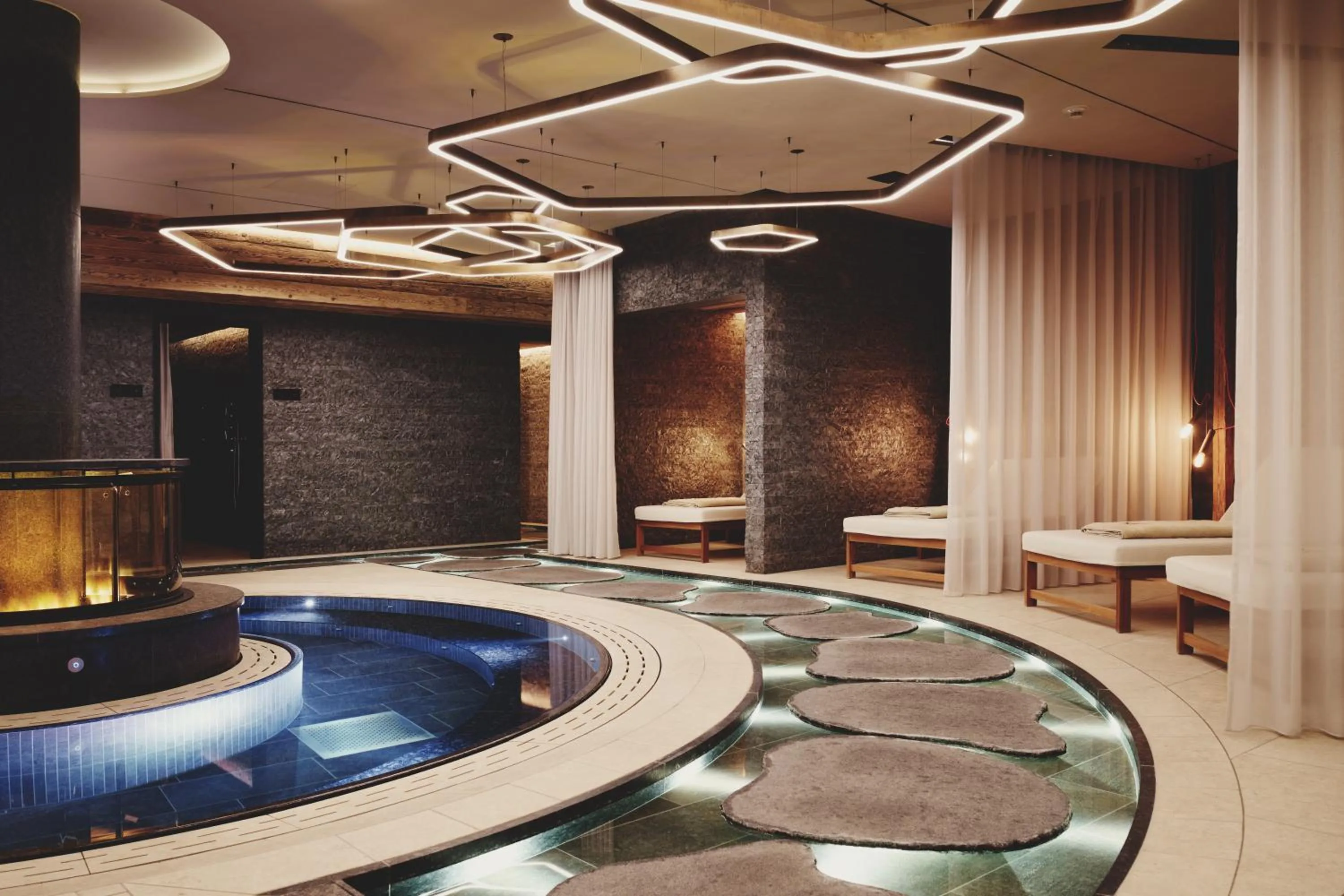 Spa and wellness centre/facilities in Burg Hotel Oberlech