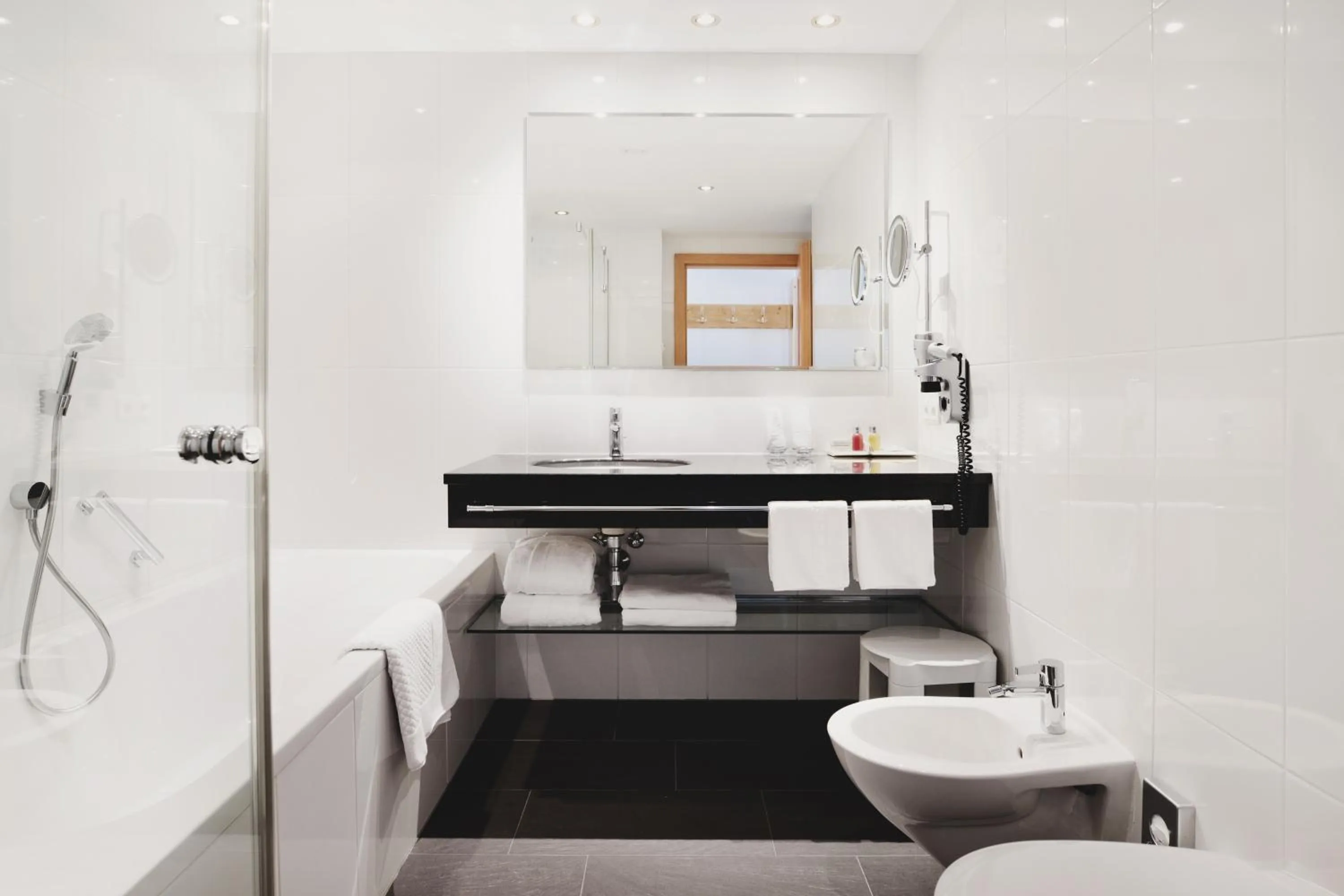 Bathroom in Burg Hotel Oberlech