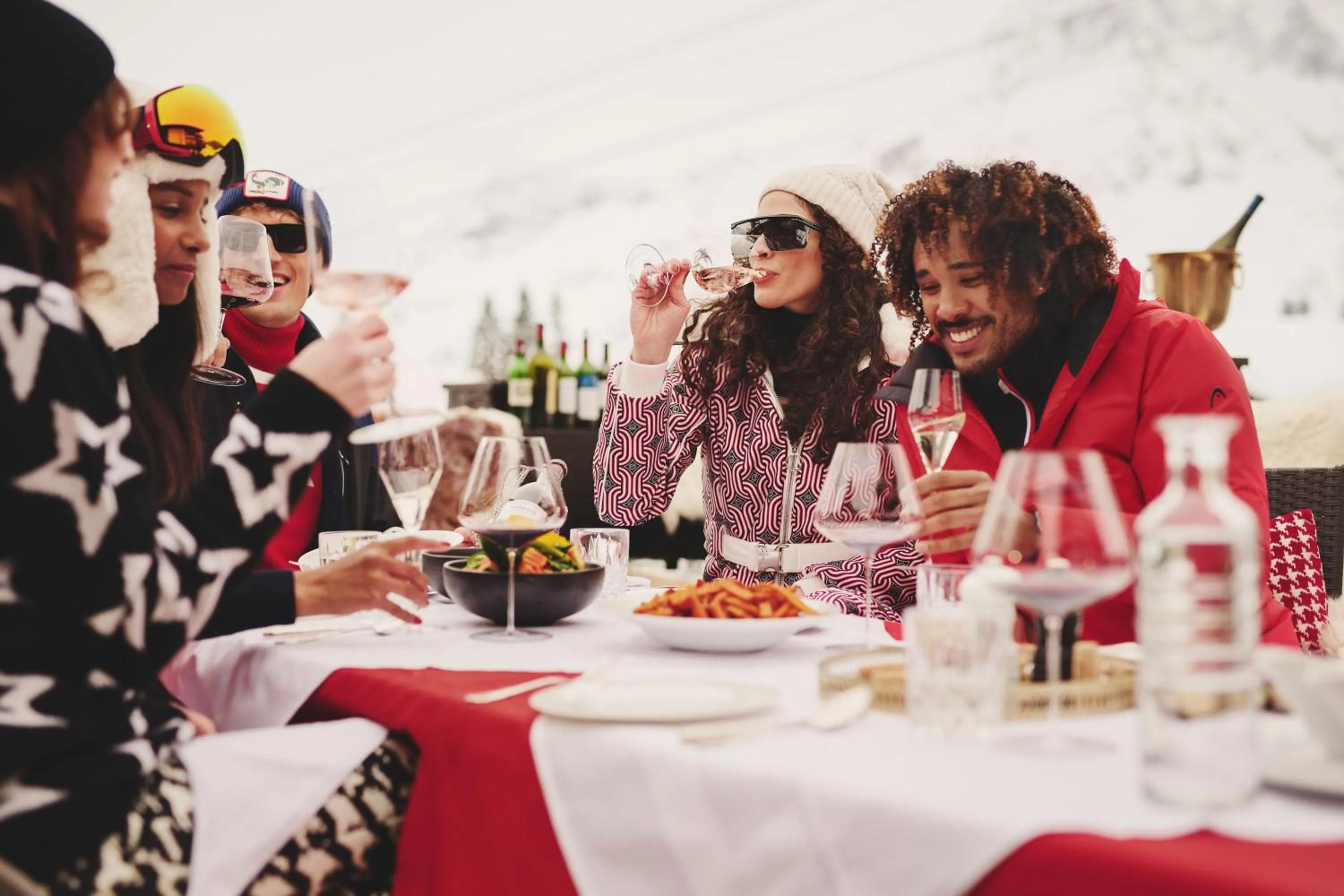 Restaurant/places to eat in Burg Hotel Oberlech