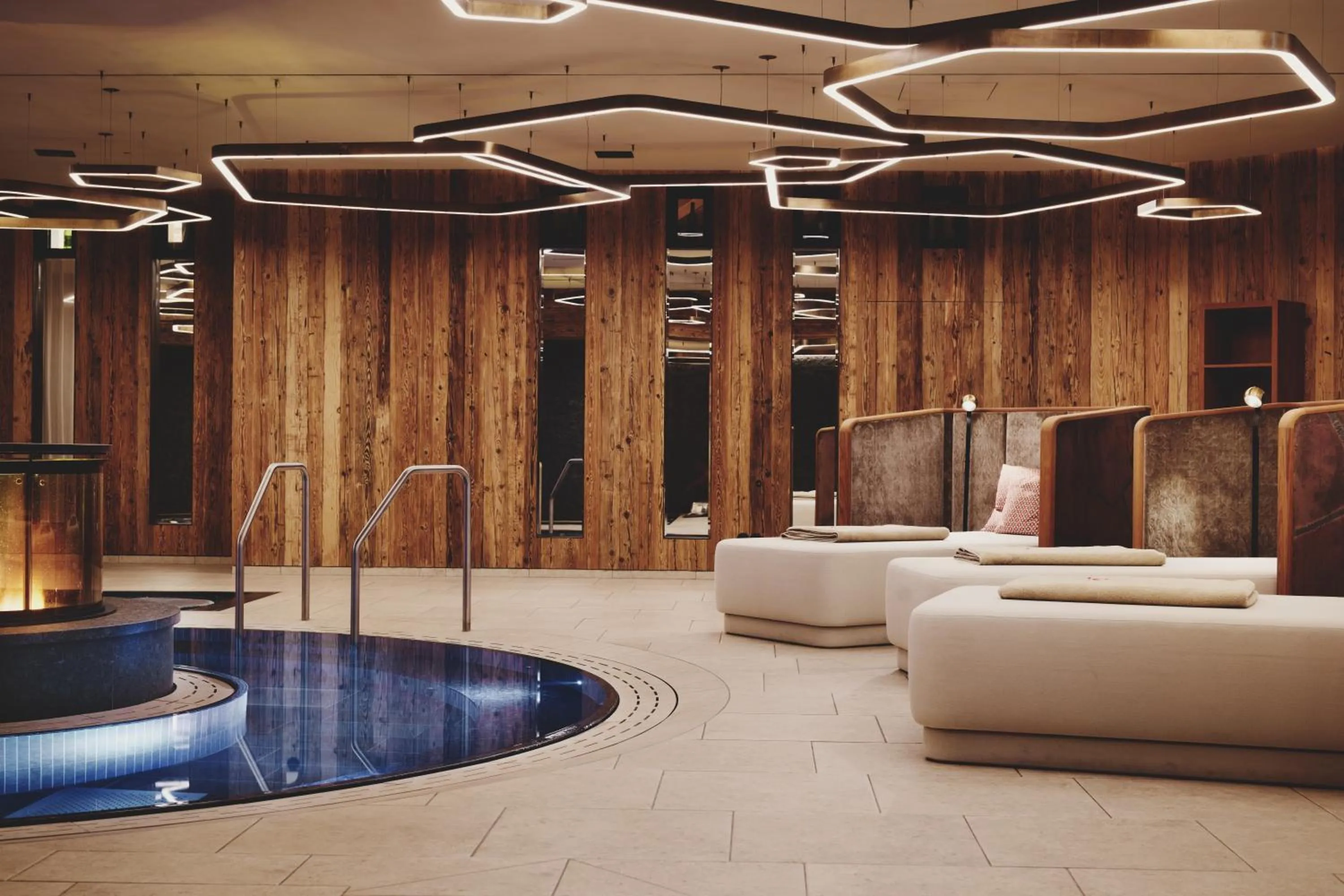 Spa and wellness centre/facilities in Burg Hotel Oberlech