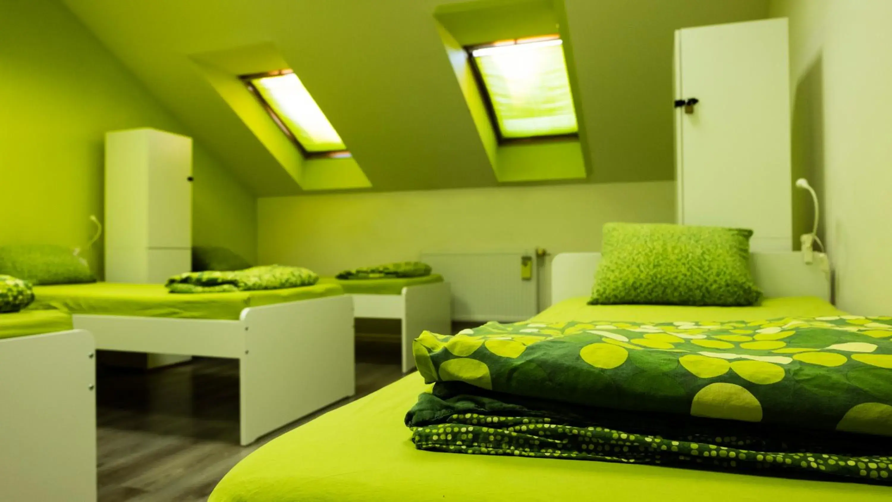 Bed in 6-Bed Female Dormitory Room in Nitra Glycerin Hostel Bed in 6-Bed Female Dormitory Room in Nitra Glycerin Hostel