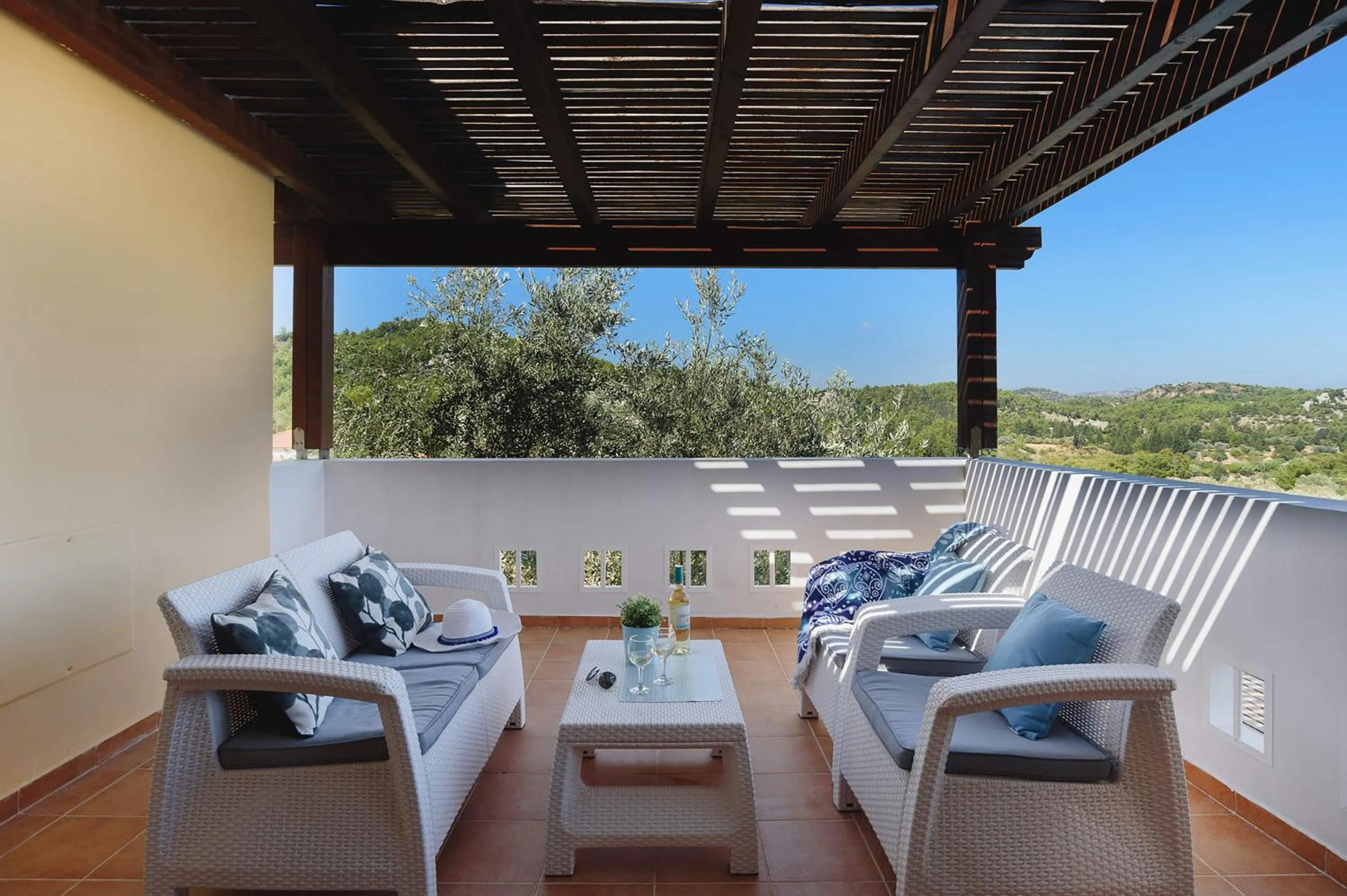 Patio in Seven Springs Villas