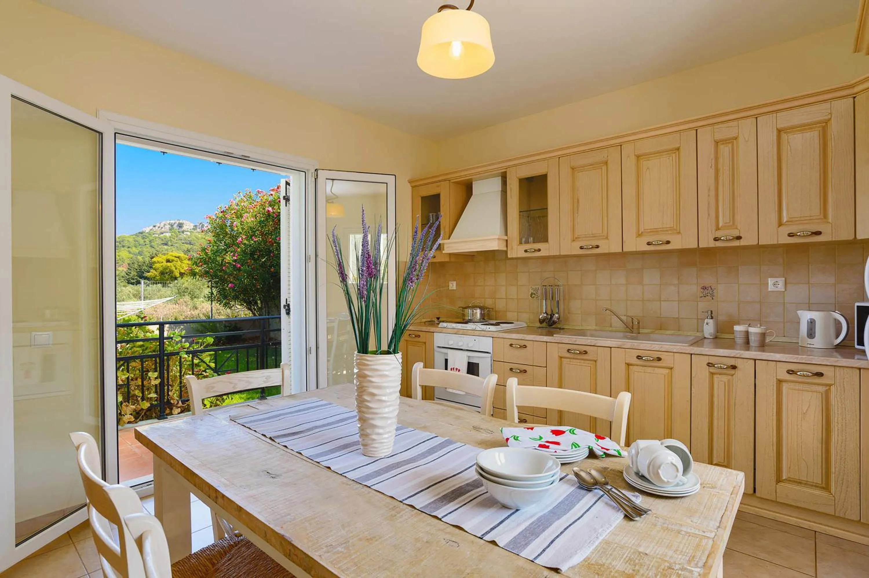 Dining area in Seven Springs Villas