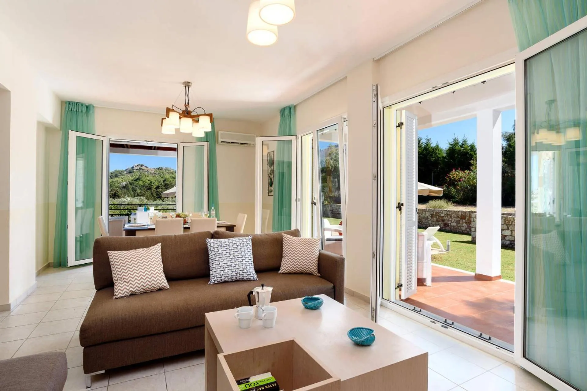 Living room in Seven Springs Villas
