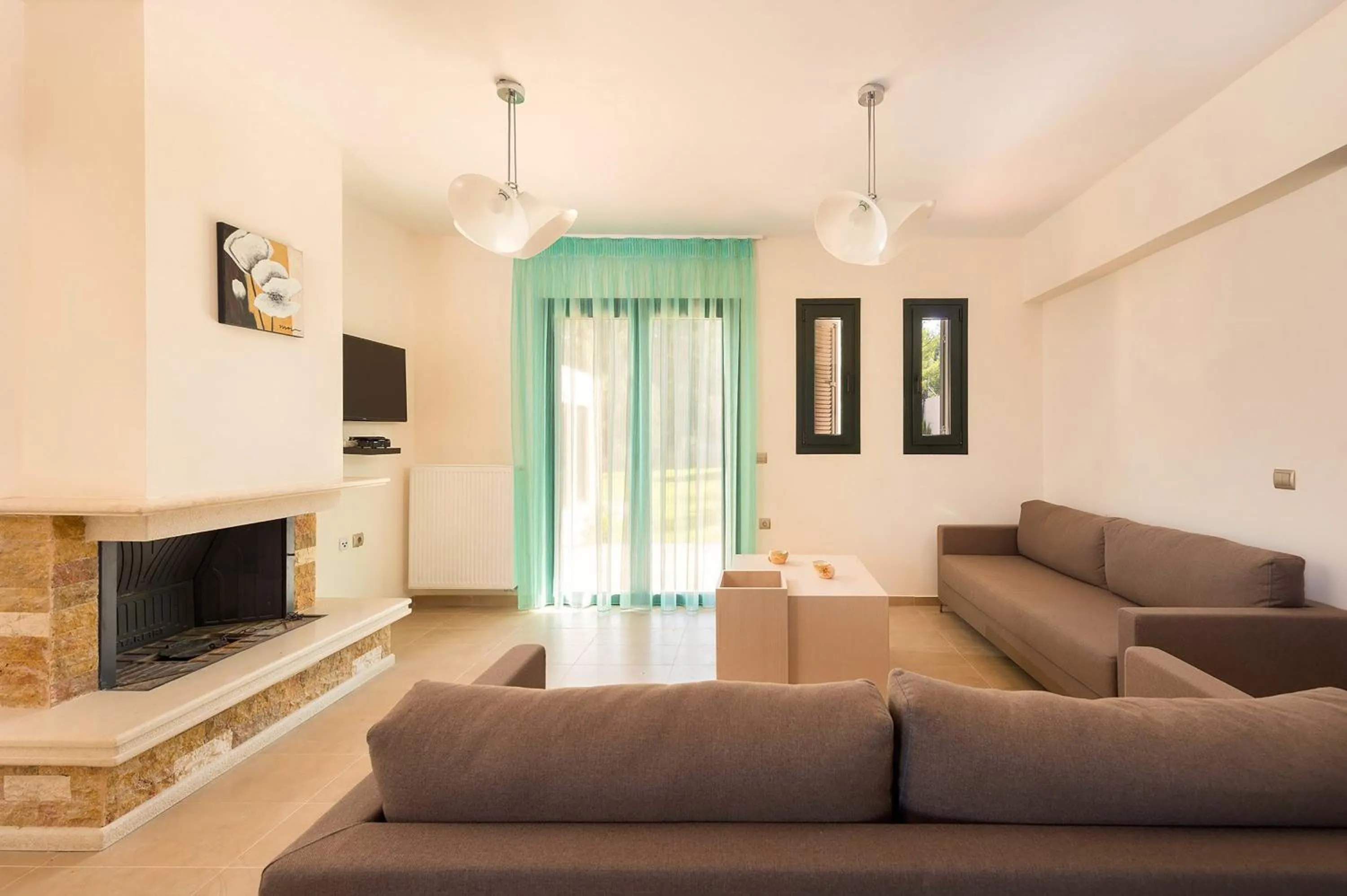 Seating area in Seven Springs Villas