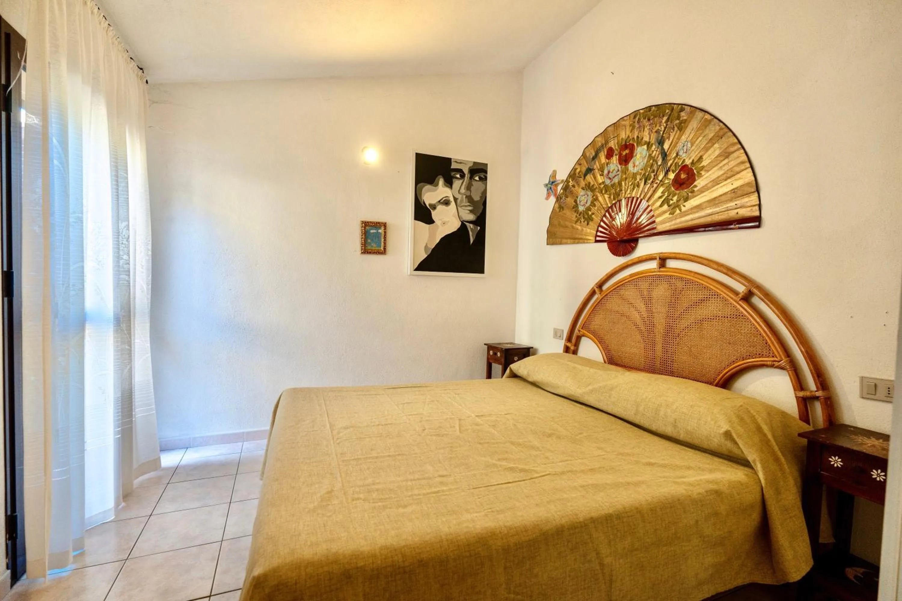 Bedroom, Bed in ISA-Residence with swimming-pool in Costa Paradiso, apartments 6 beds with private outdoor area