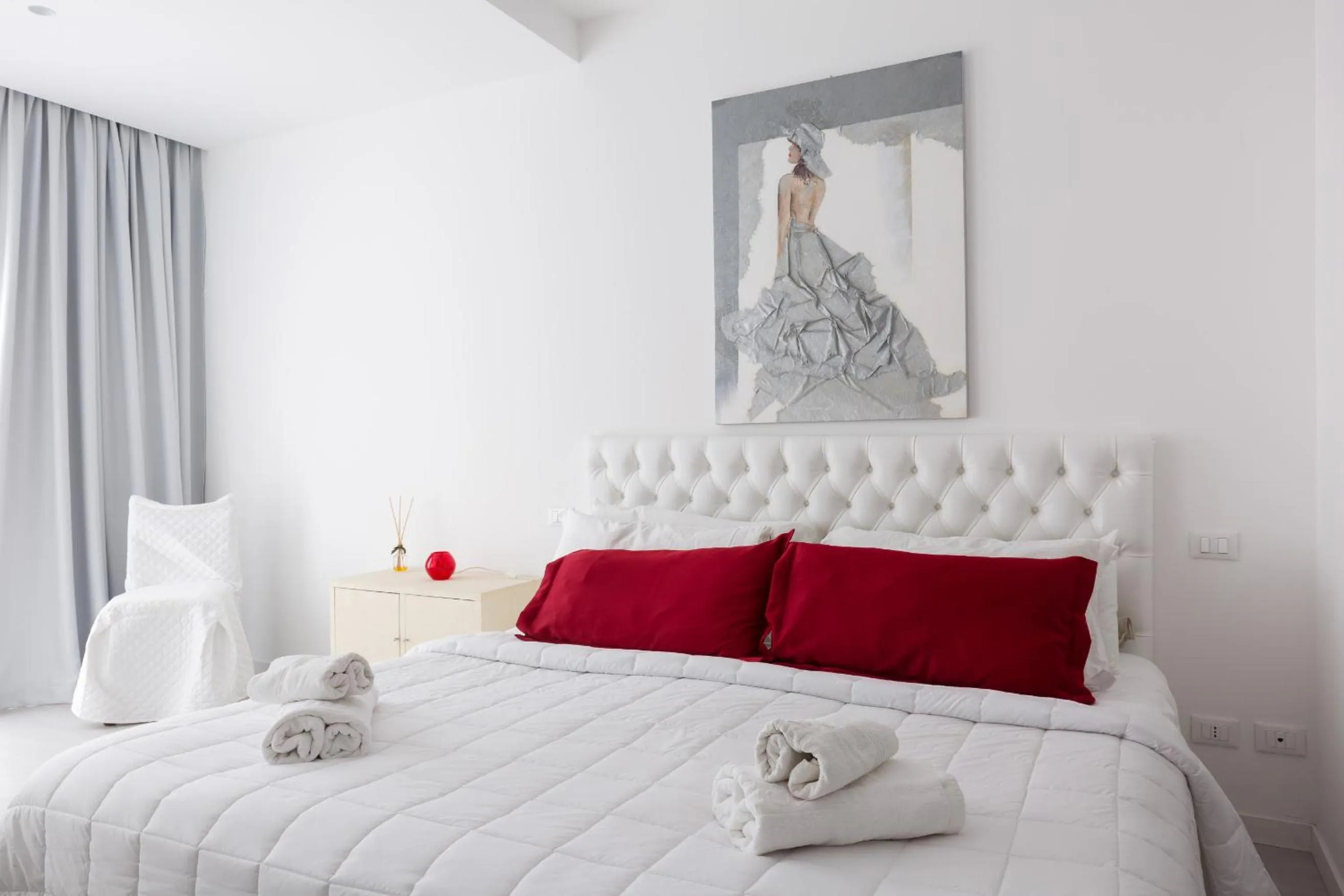 Bedroom, Bed in Hotel Cavallino Bianco