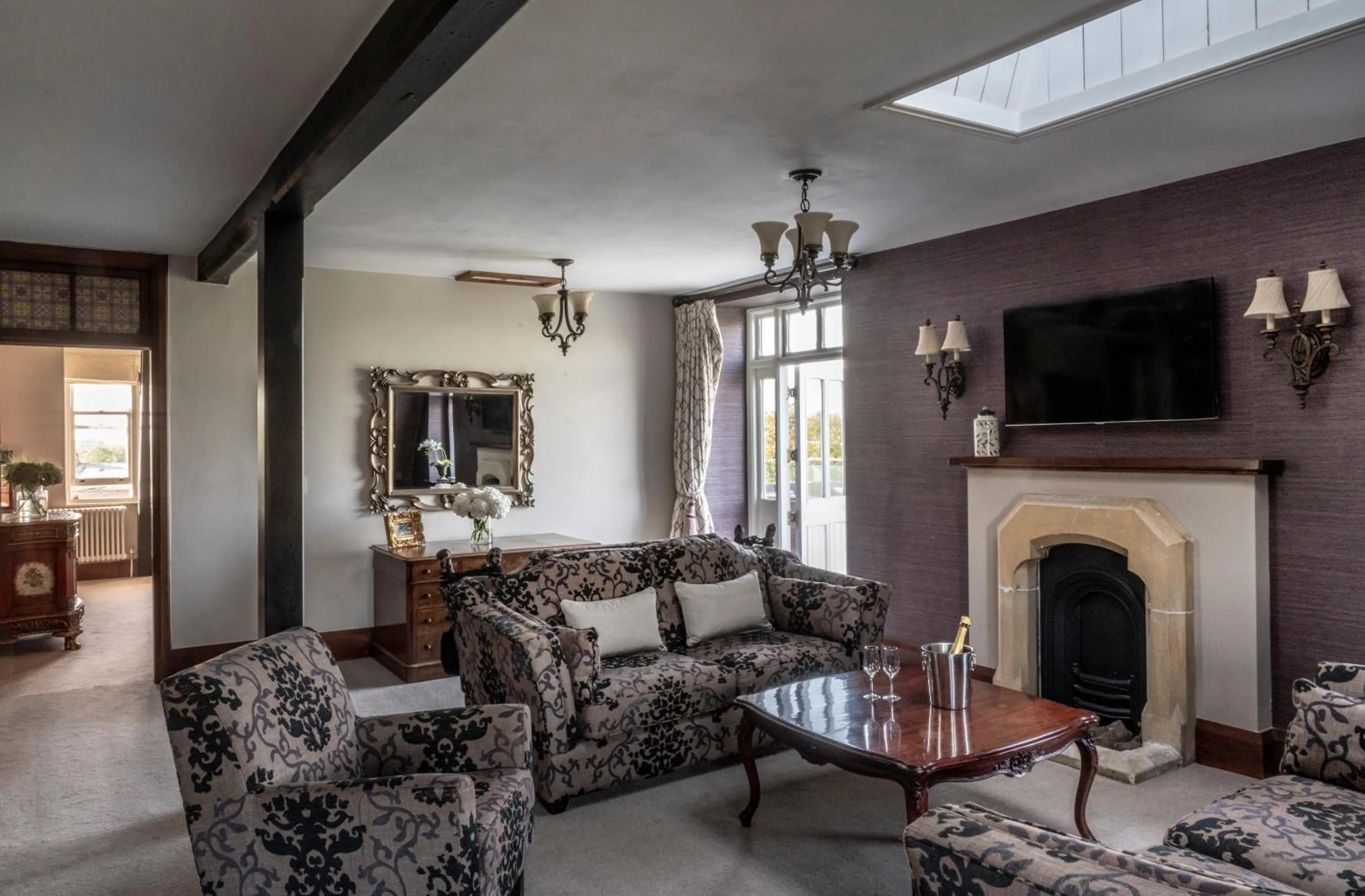 Bedroom in Stanbrook Abbey Hotel, Worcester