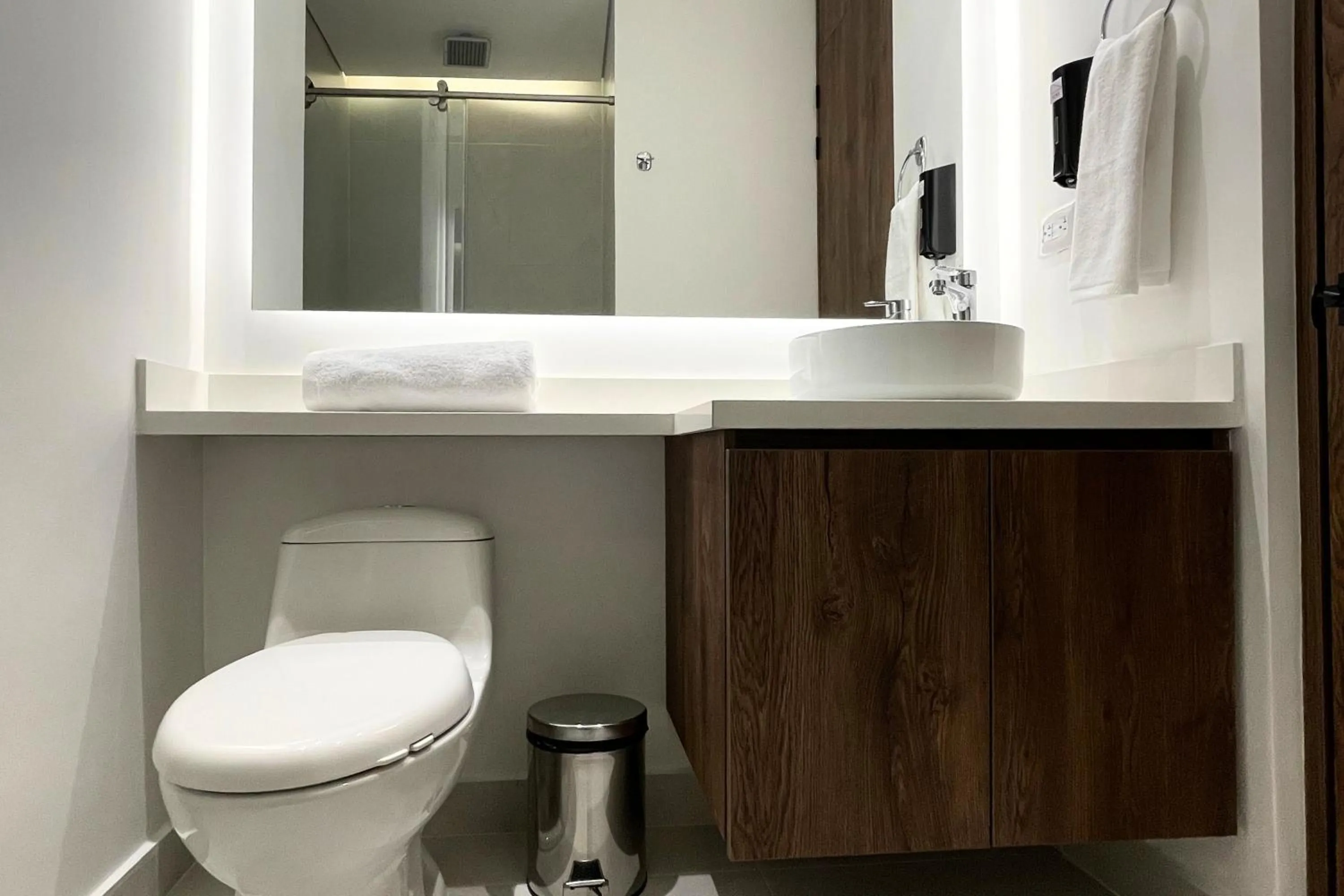 Bathroom in VOU Suites by Avia Suites