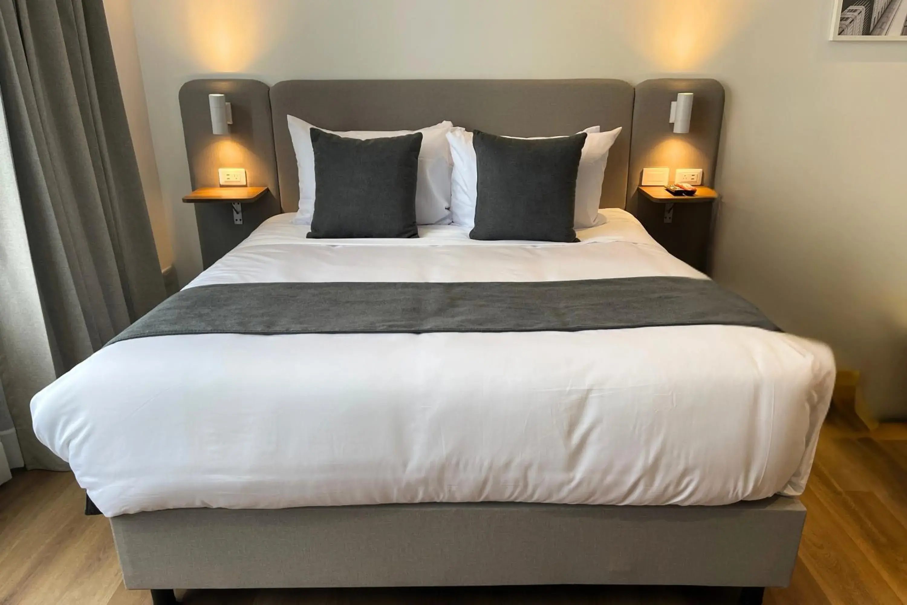 Bed in VOU Suites by Avia Suites Bed in VOU Suites by Avia Suites