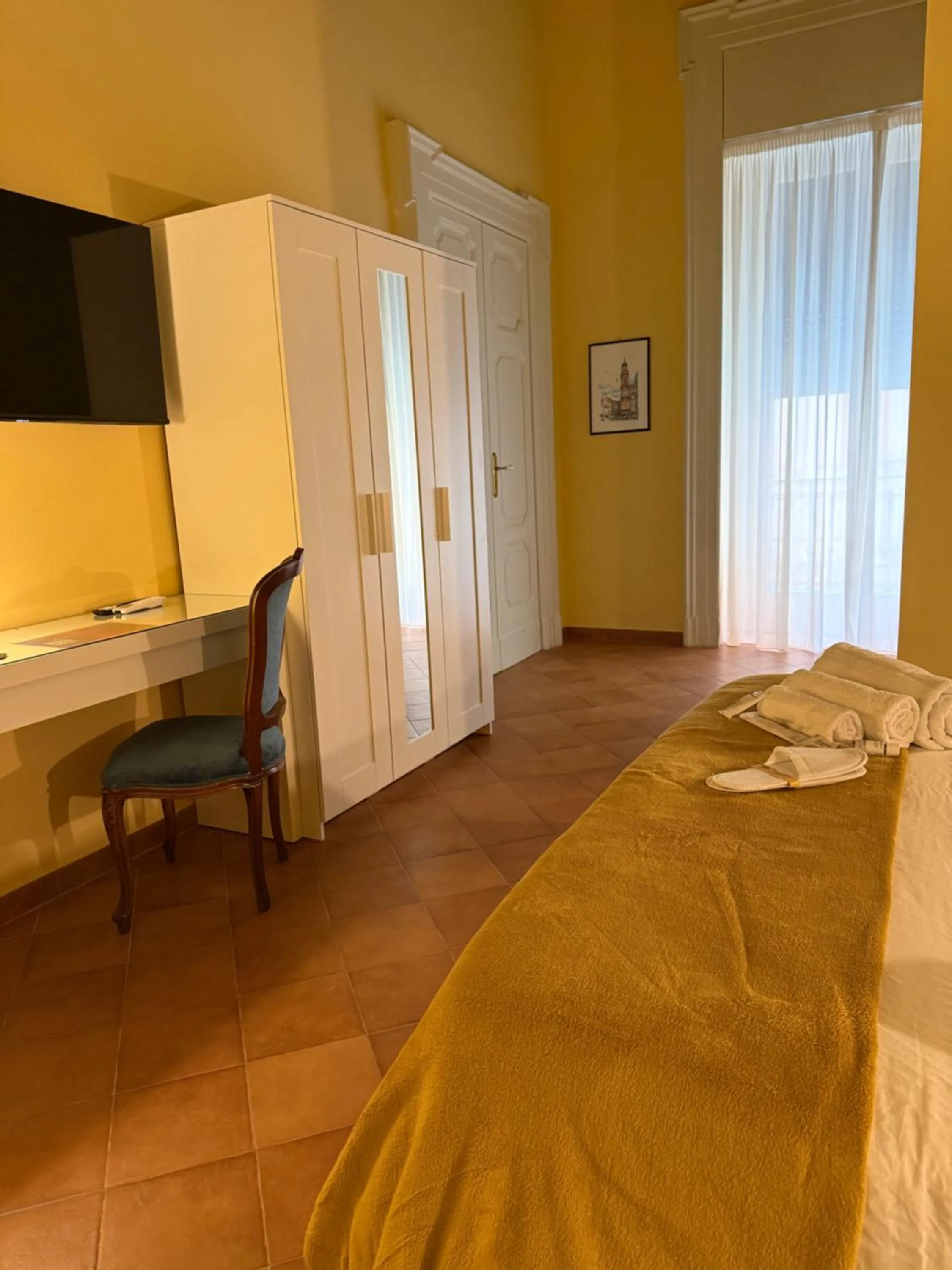 TV and multimedia, Bed in Palazzo Dogana Room&Suite