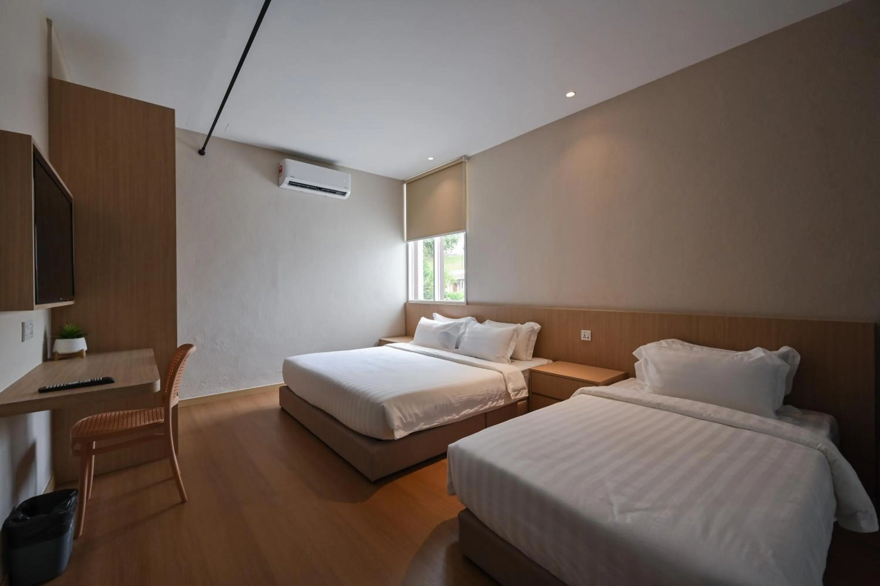 Bed in Simple Sanctuary Tanjung Tokong