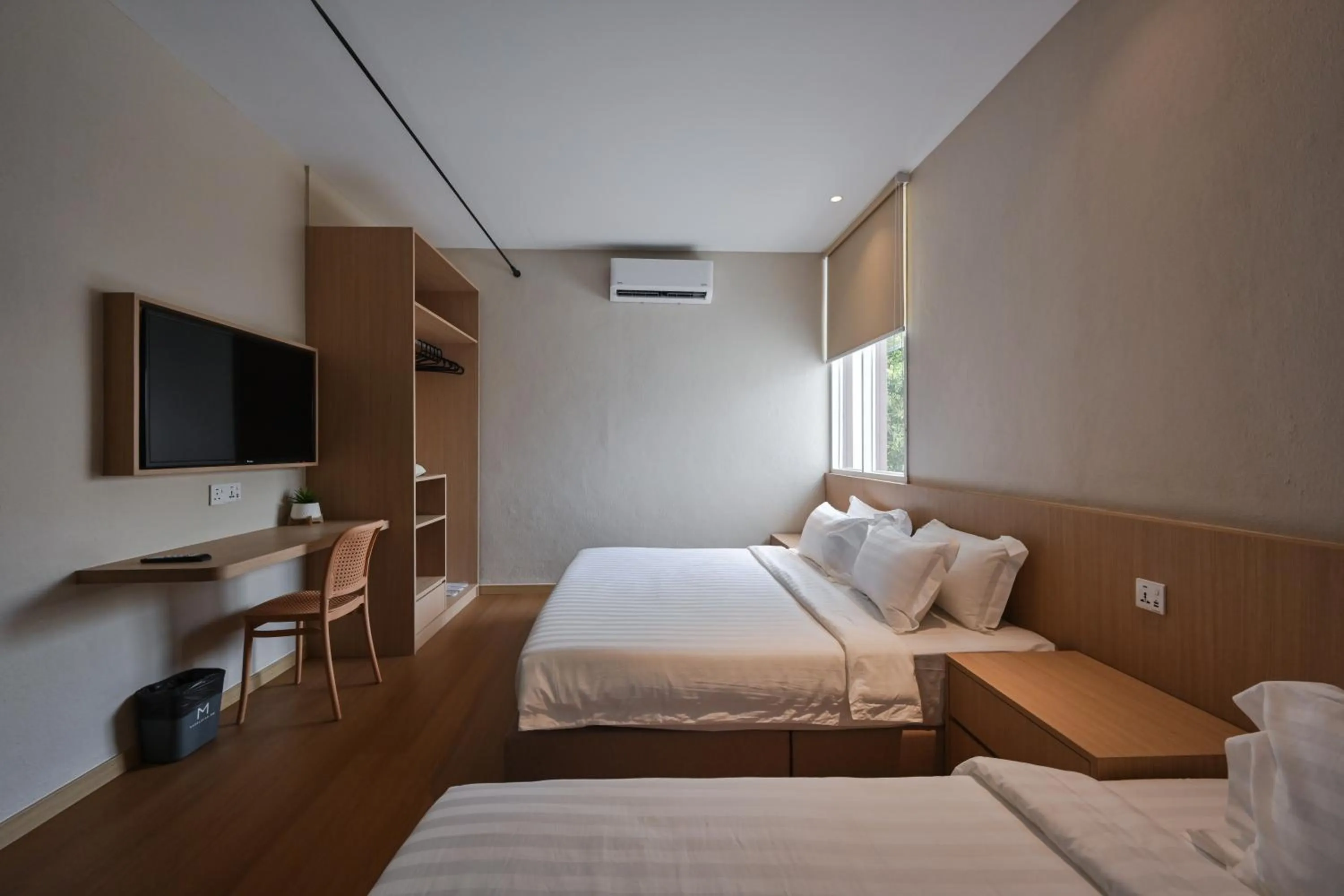 Bed in Simple Sanctuary Tanjung Tokong