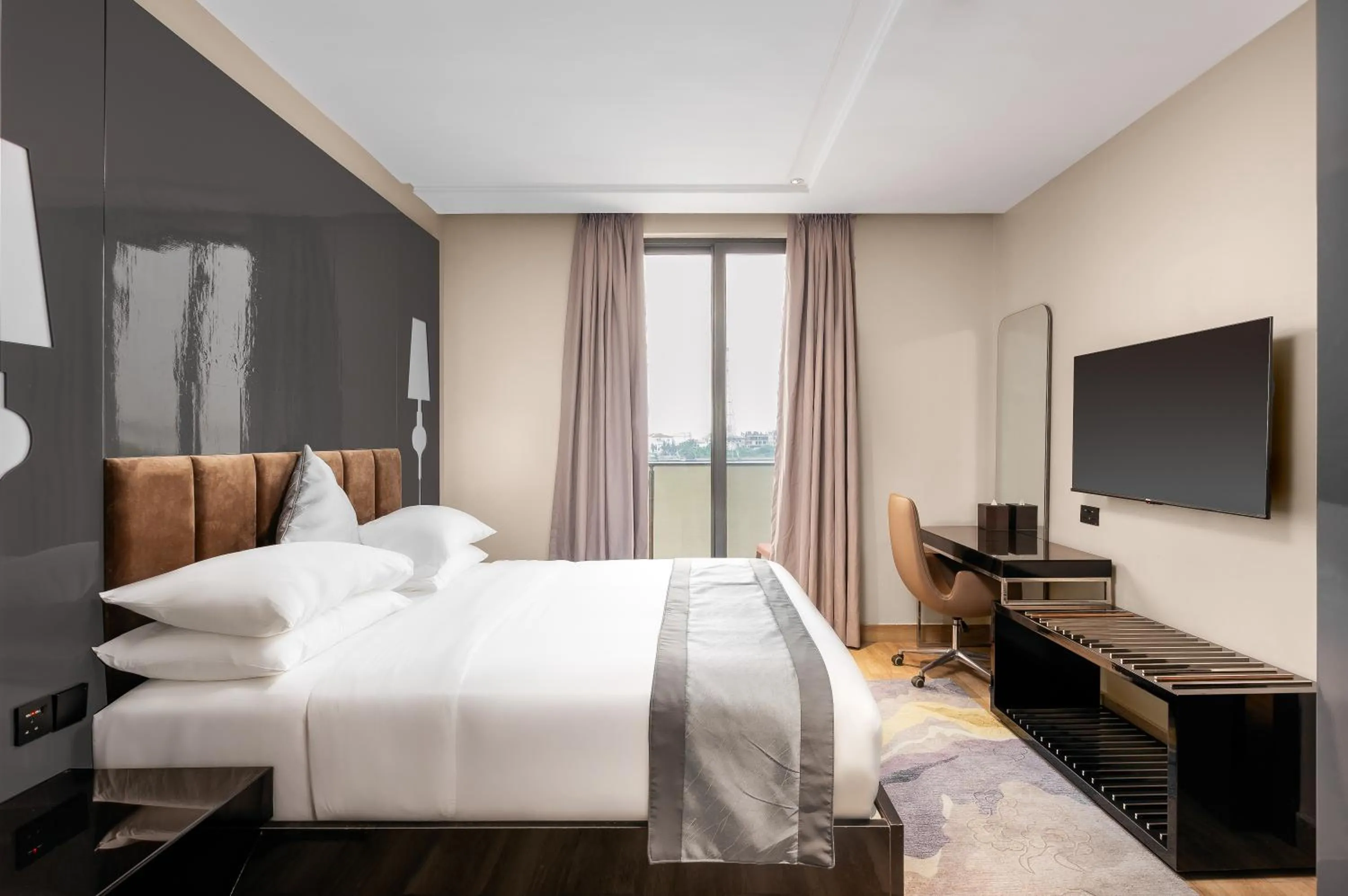 Deluxe Double Room with Sea View in The Bickley Park Hotel