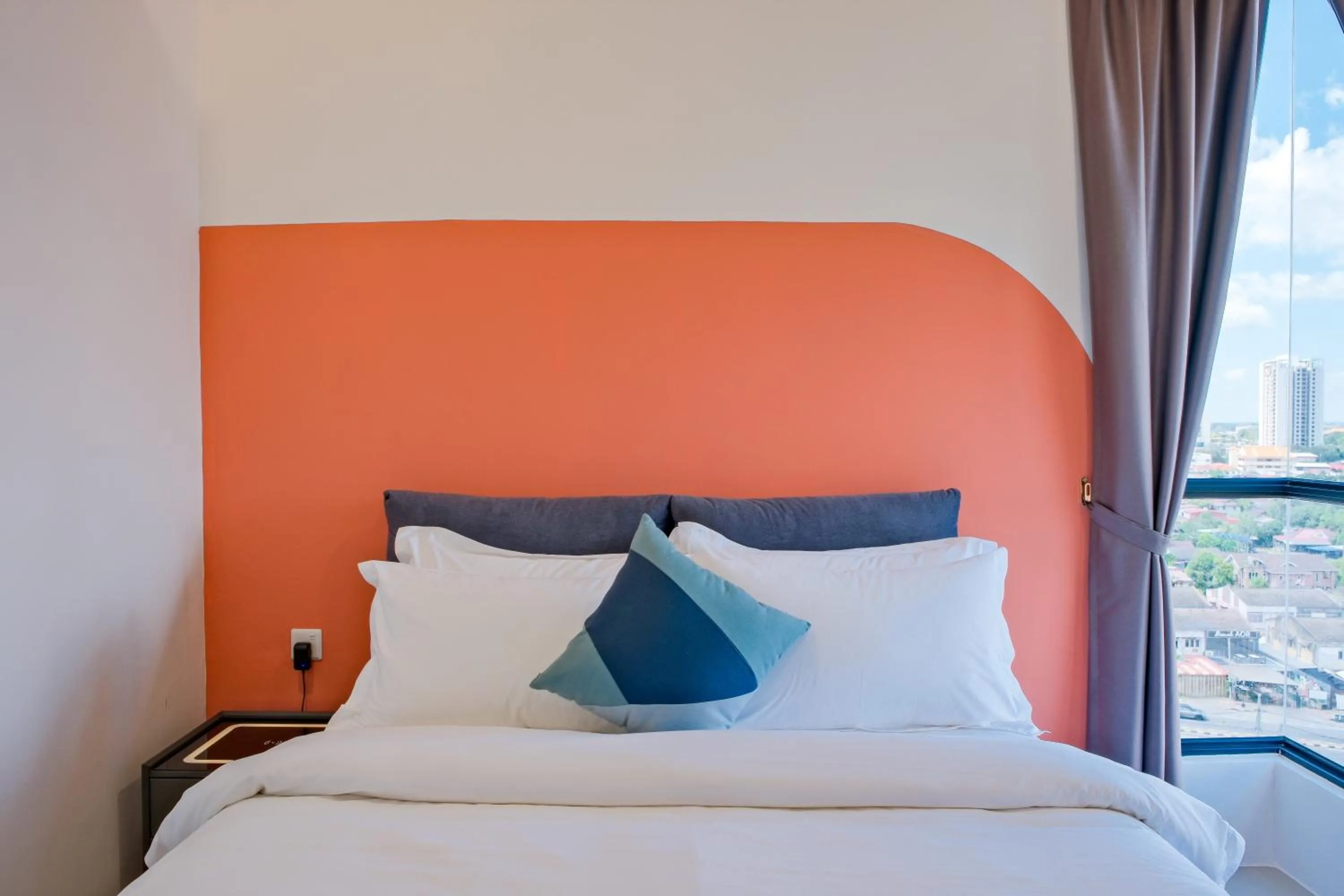 Bed in G Residence Sky Suite