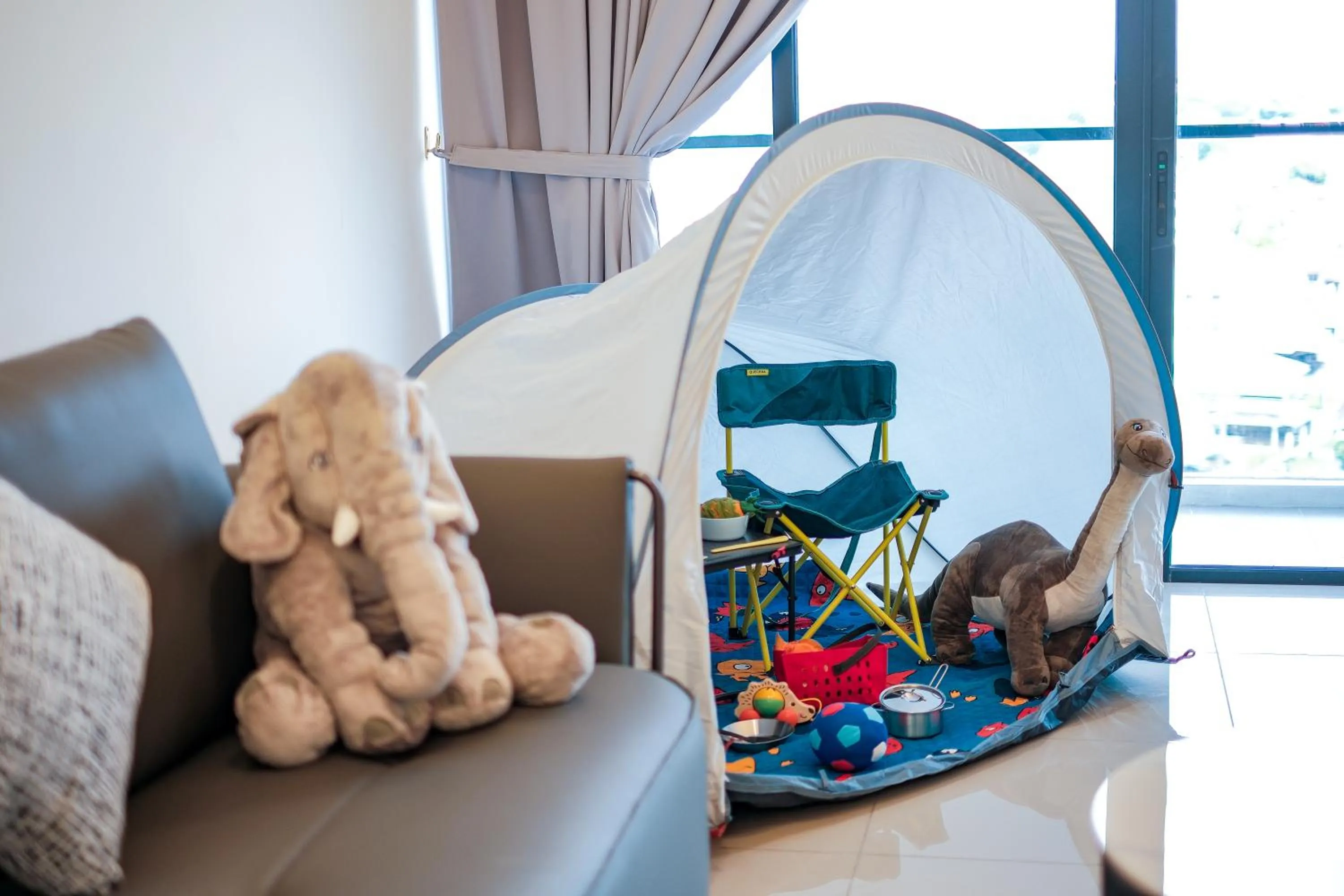 Bed in G Residence Sky Suite