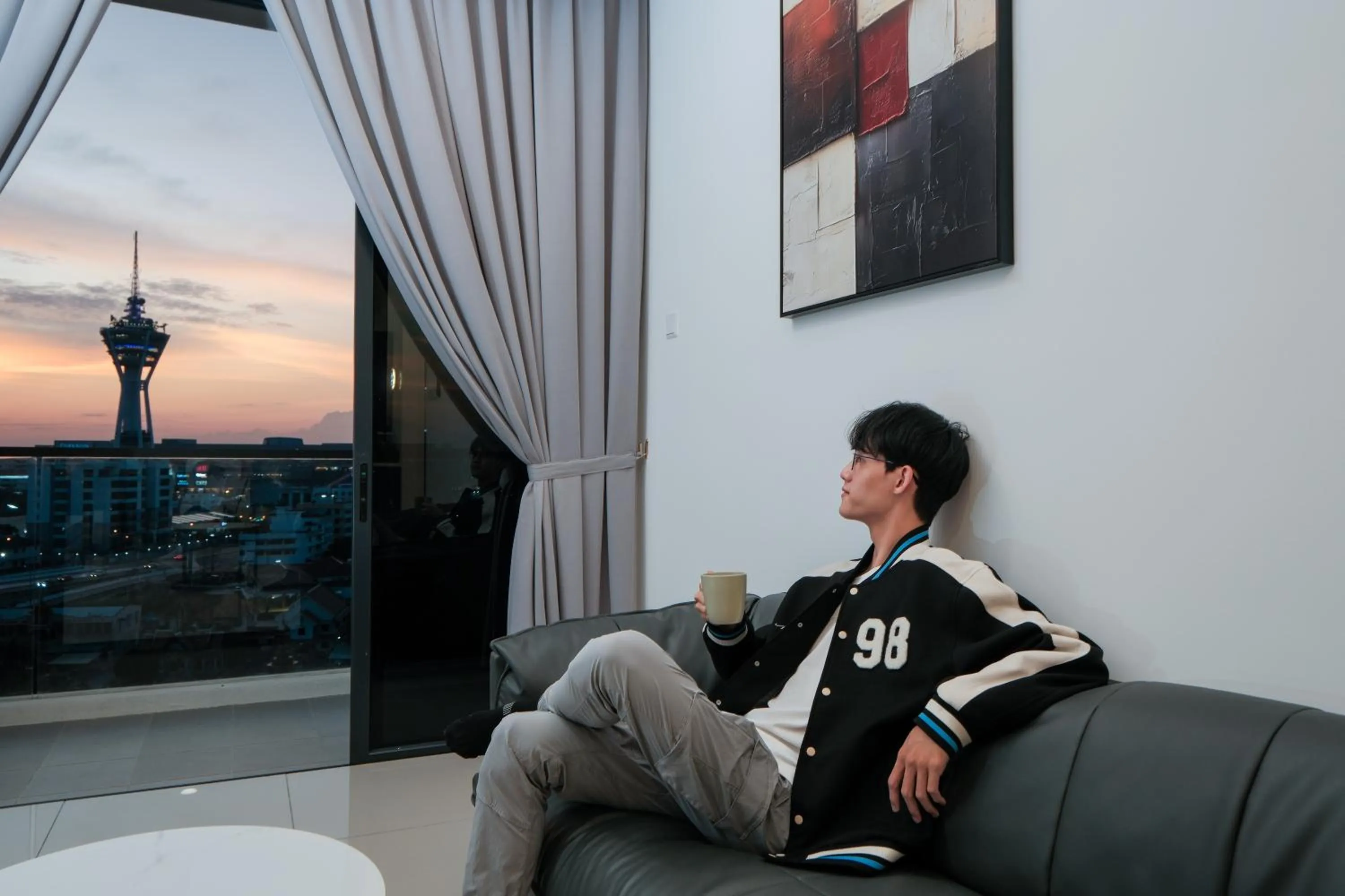 People in G Residence Sky Suite