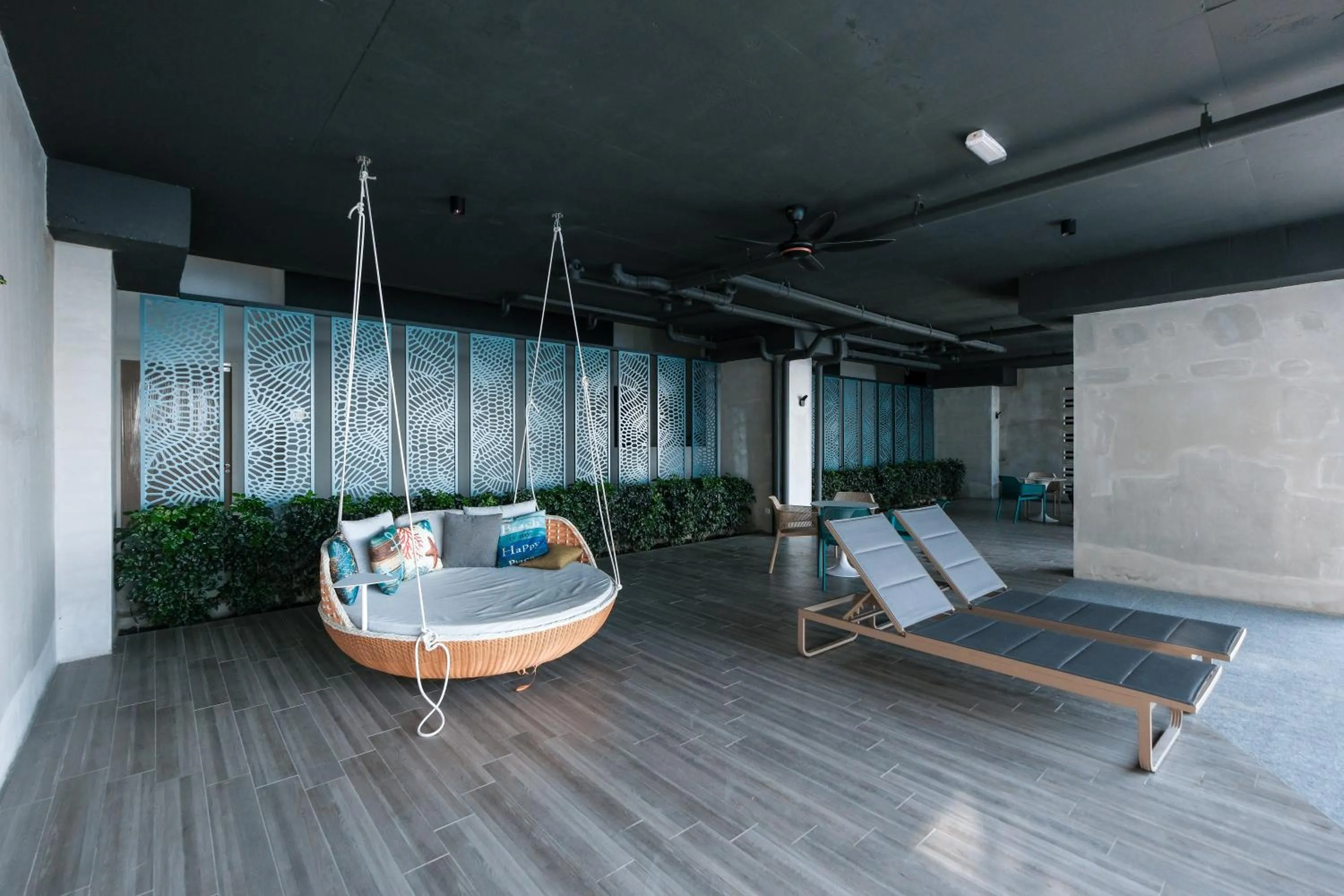 Swimming pool in G Residence Sky Suite