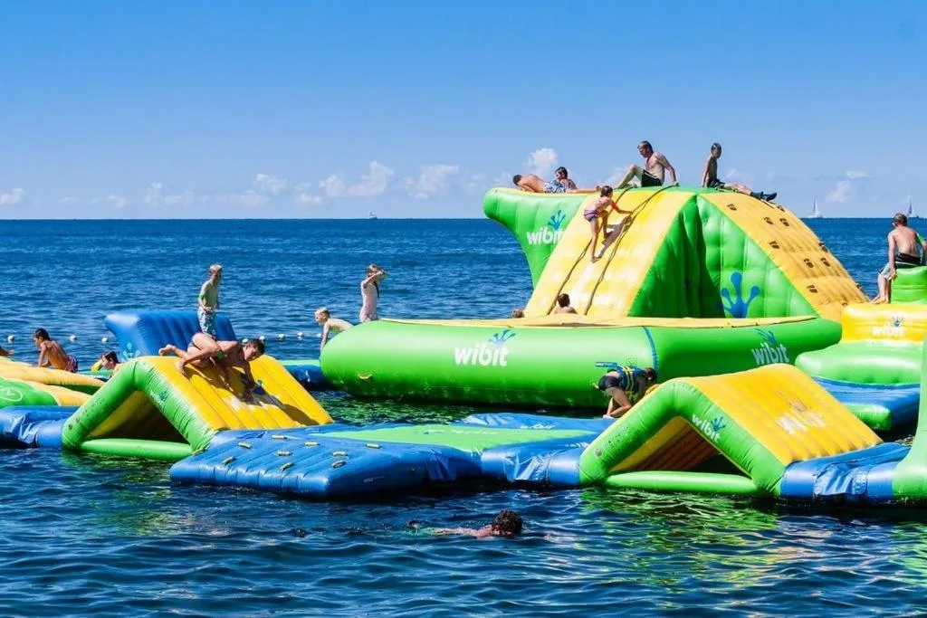 Children play ground in Mobile Homes Relax Park Umag