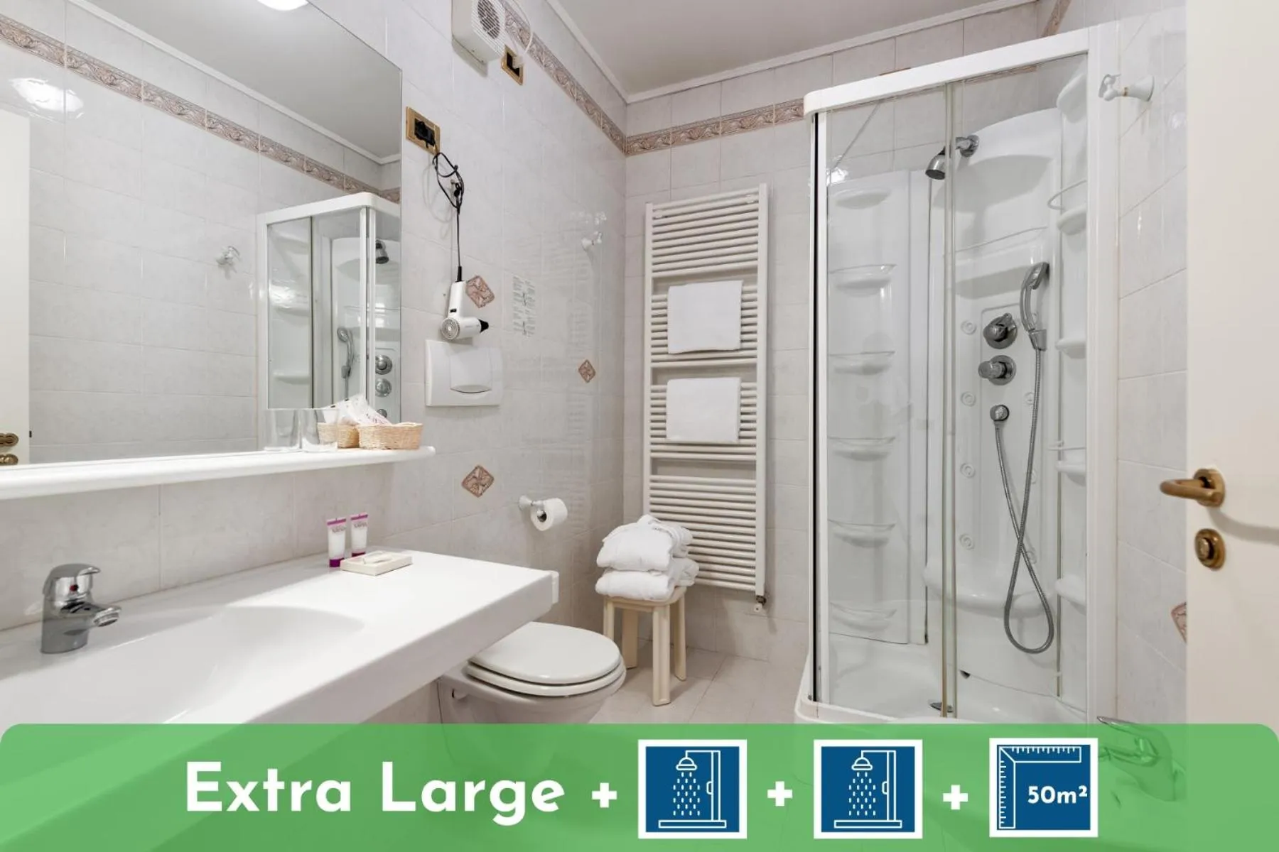 Bathroom in Hotel Savoia Thermae & SPA