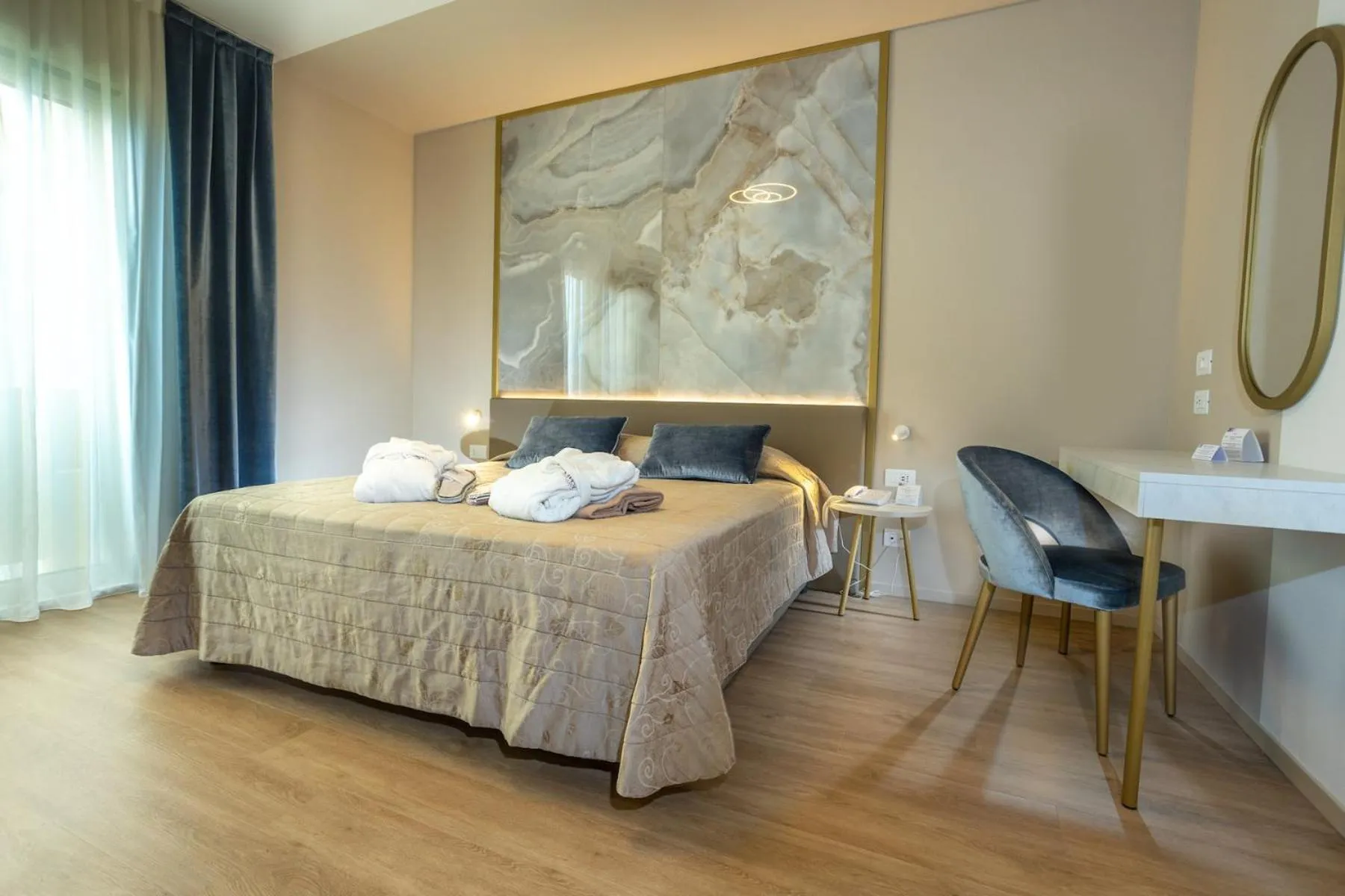 Bed in Hotel Savoia Thermae & SPA