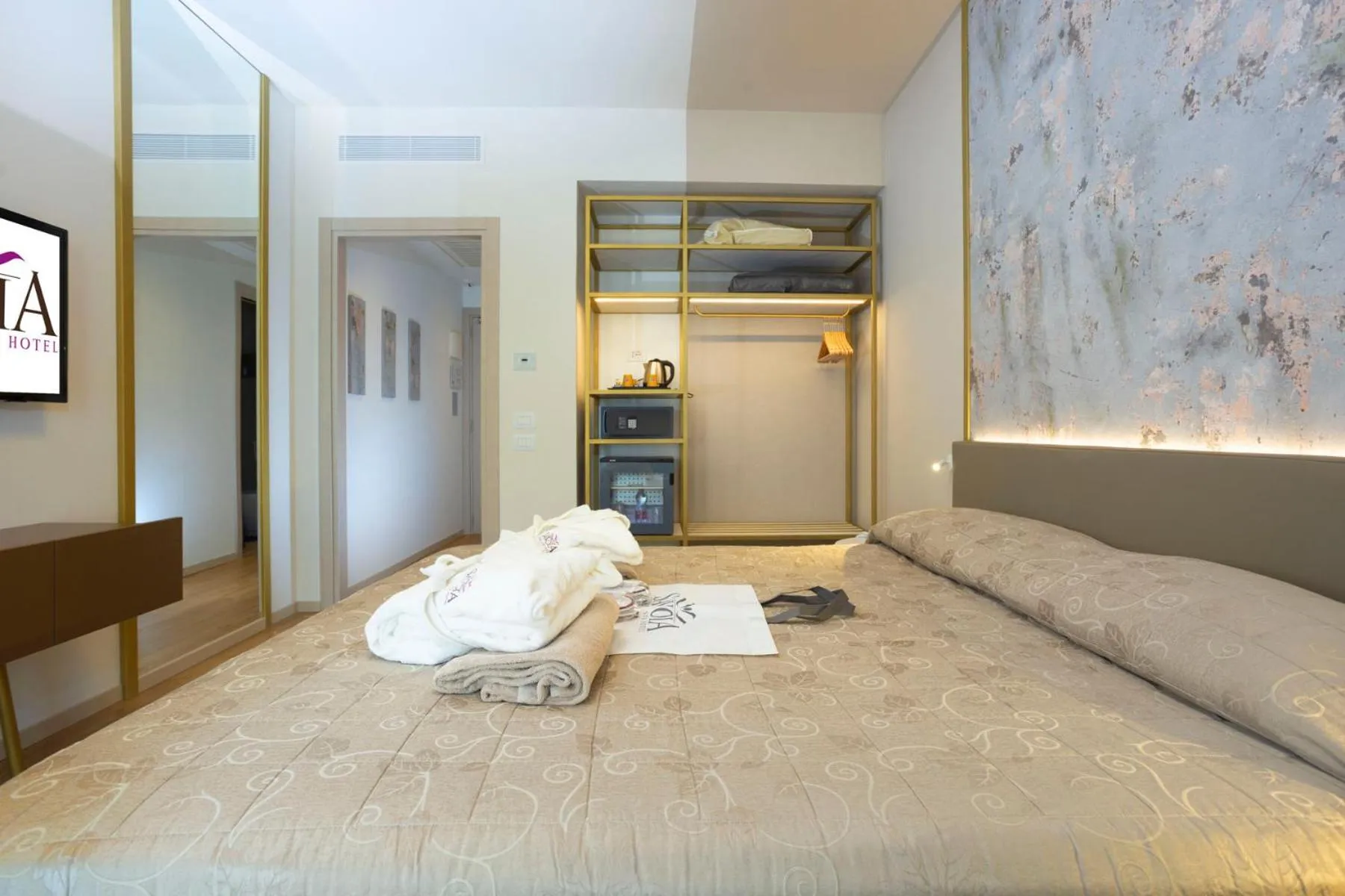 Bedroom, Bed in Hotel Savoia Thermae & SPA