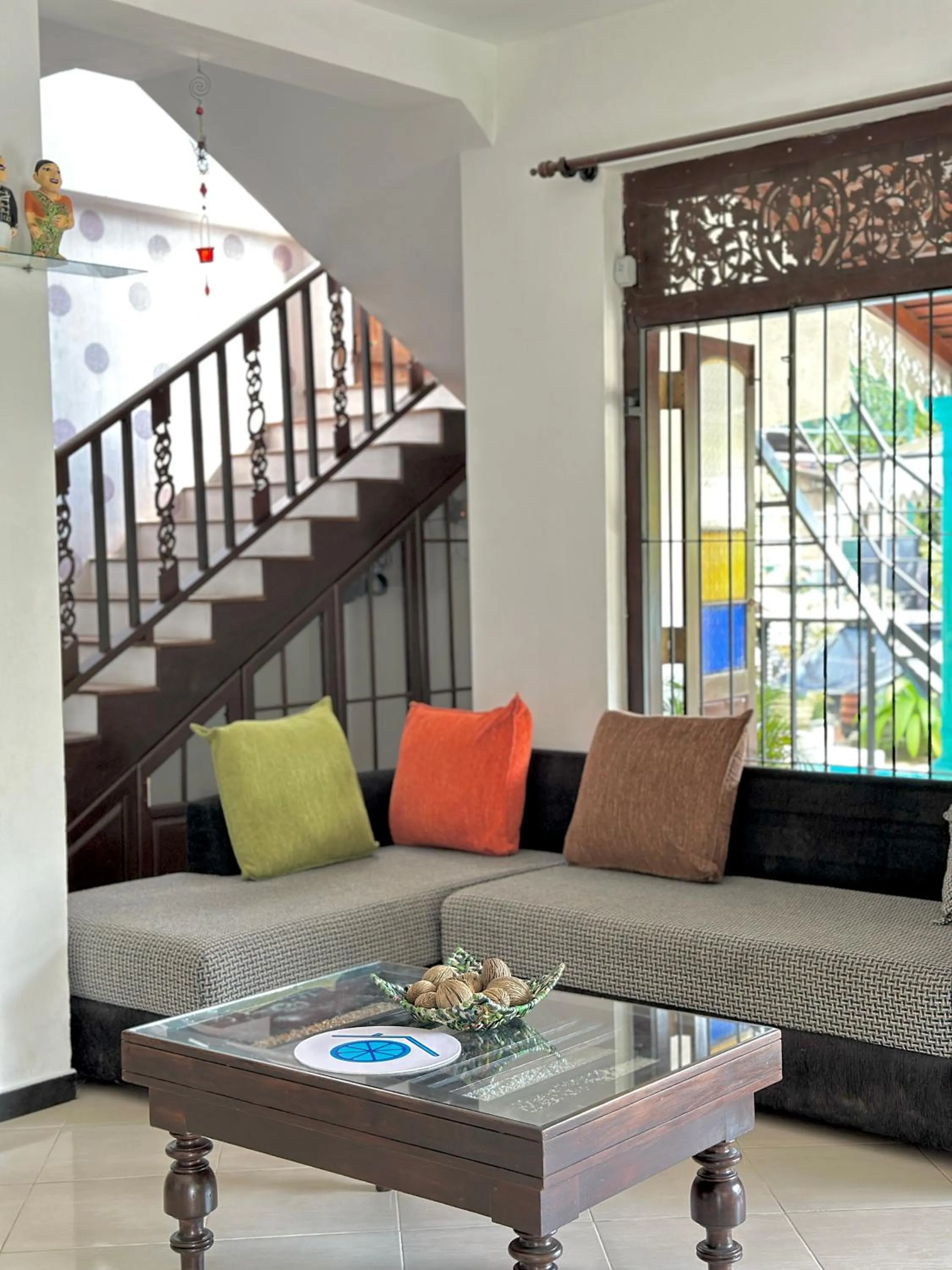 Living room in The Vitamin Sea