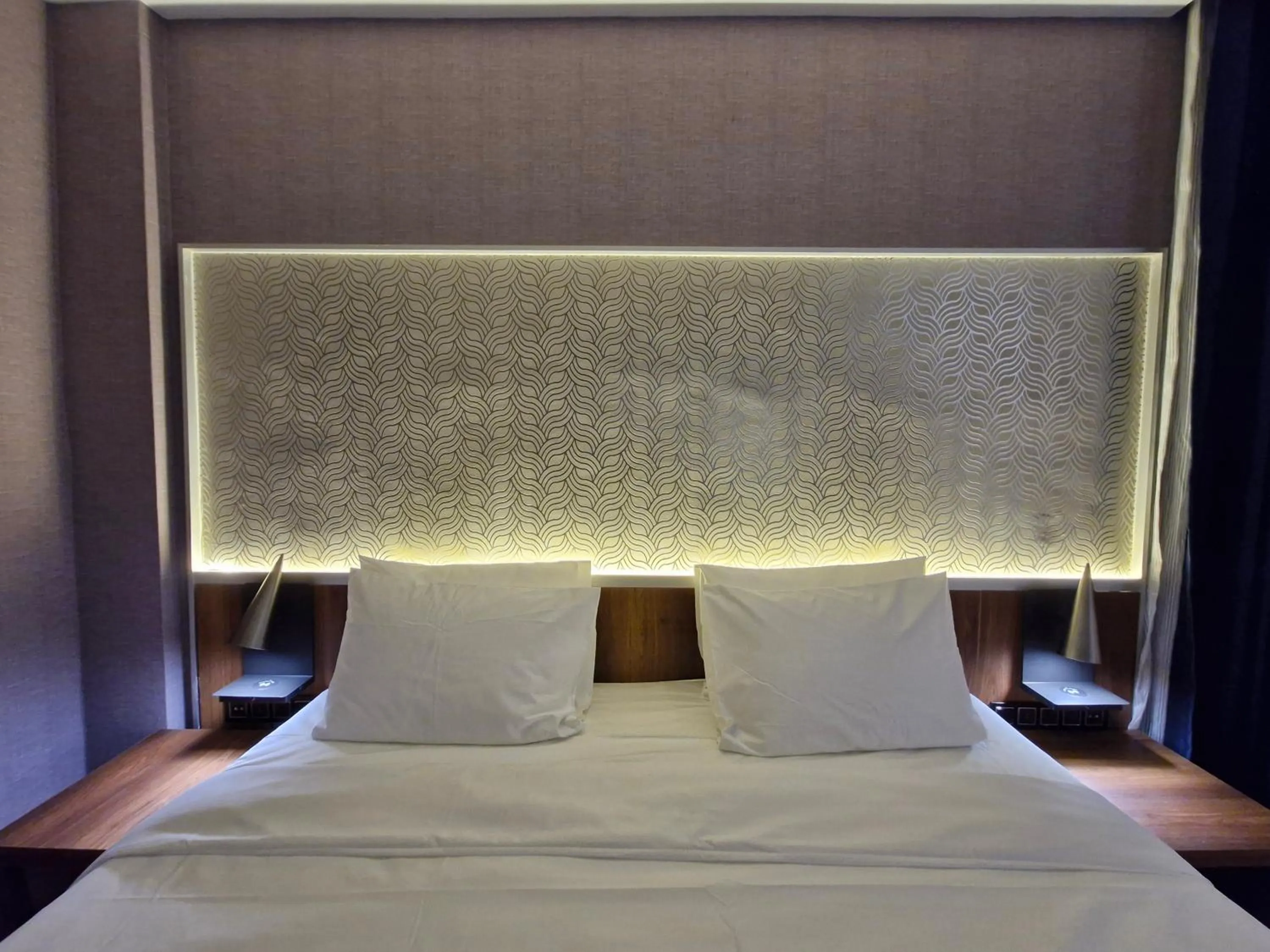 Bed in Ocean View Hotel Kuwait