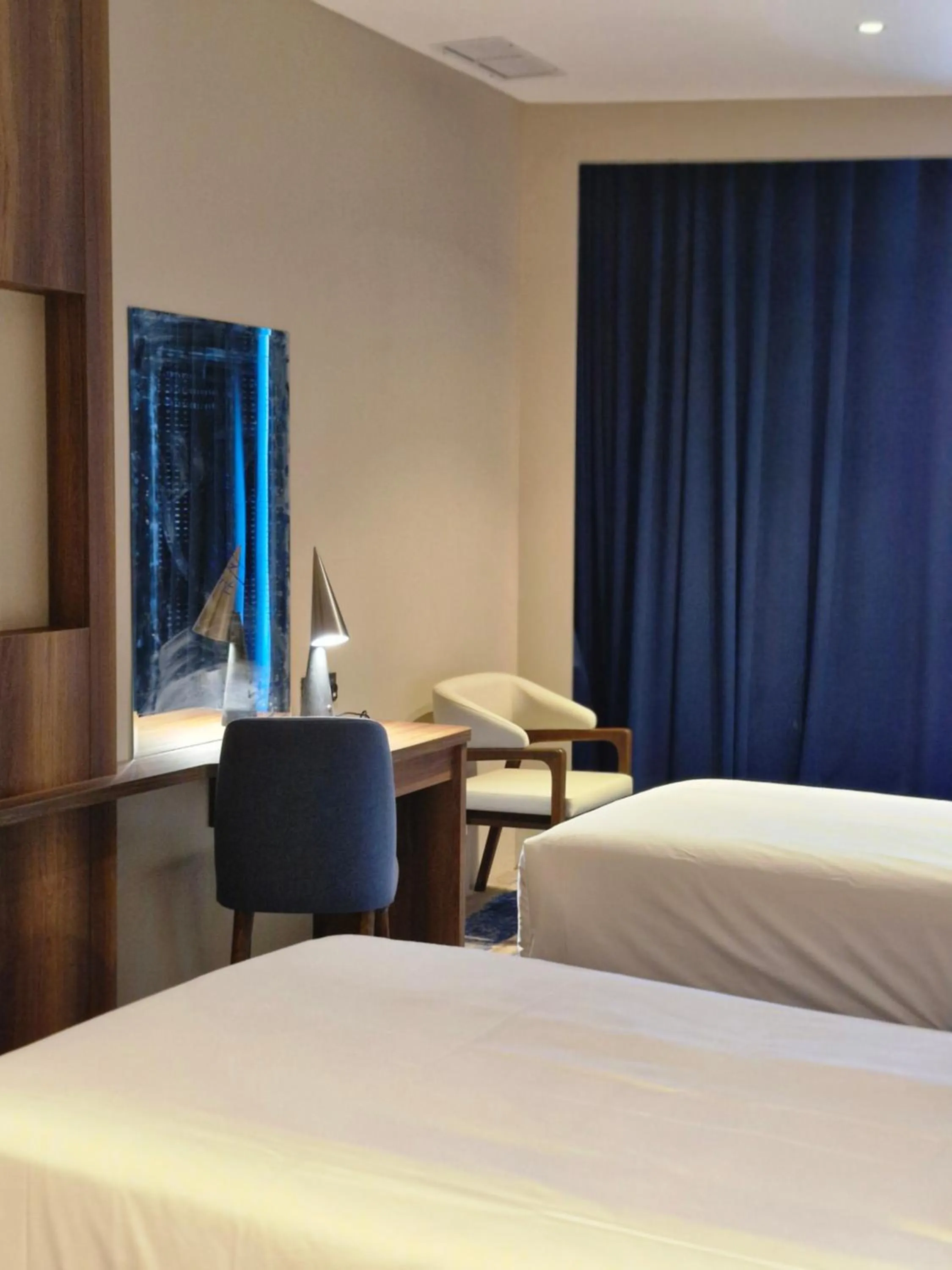 Bed in Ocean View Hotel Kuwait