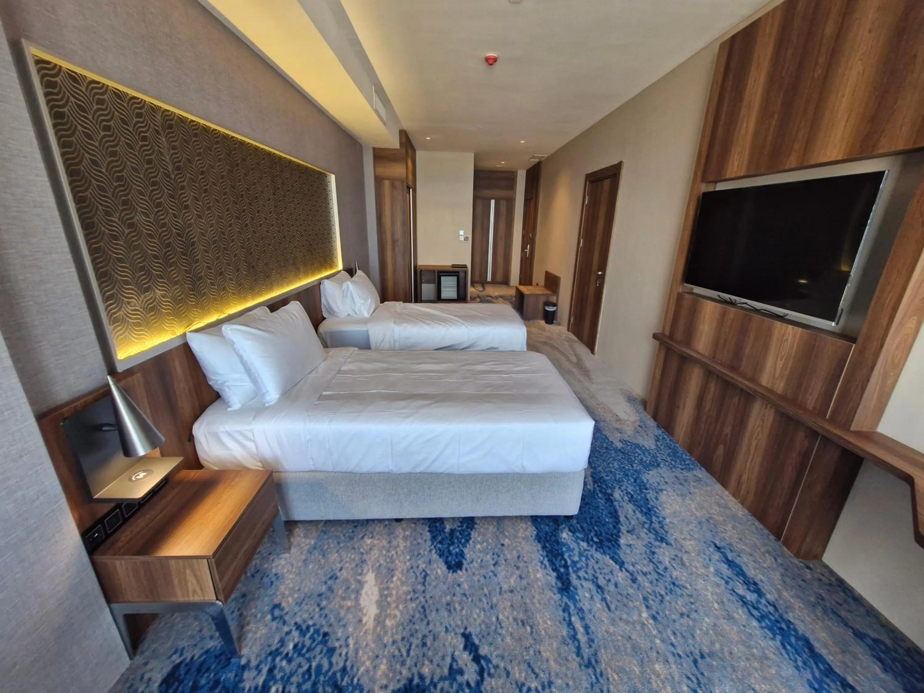 Bed in Ocean View Hotel Kuwait