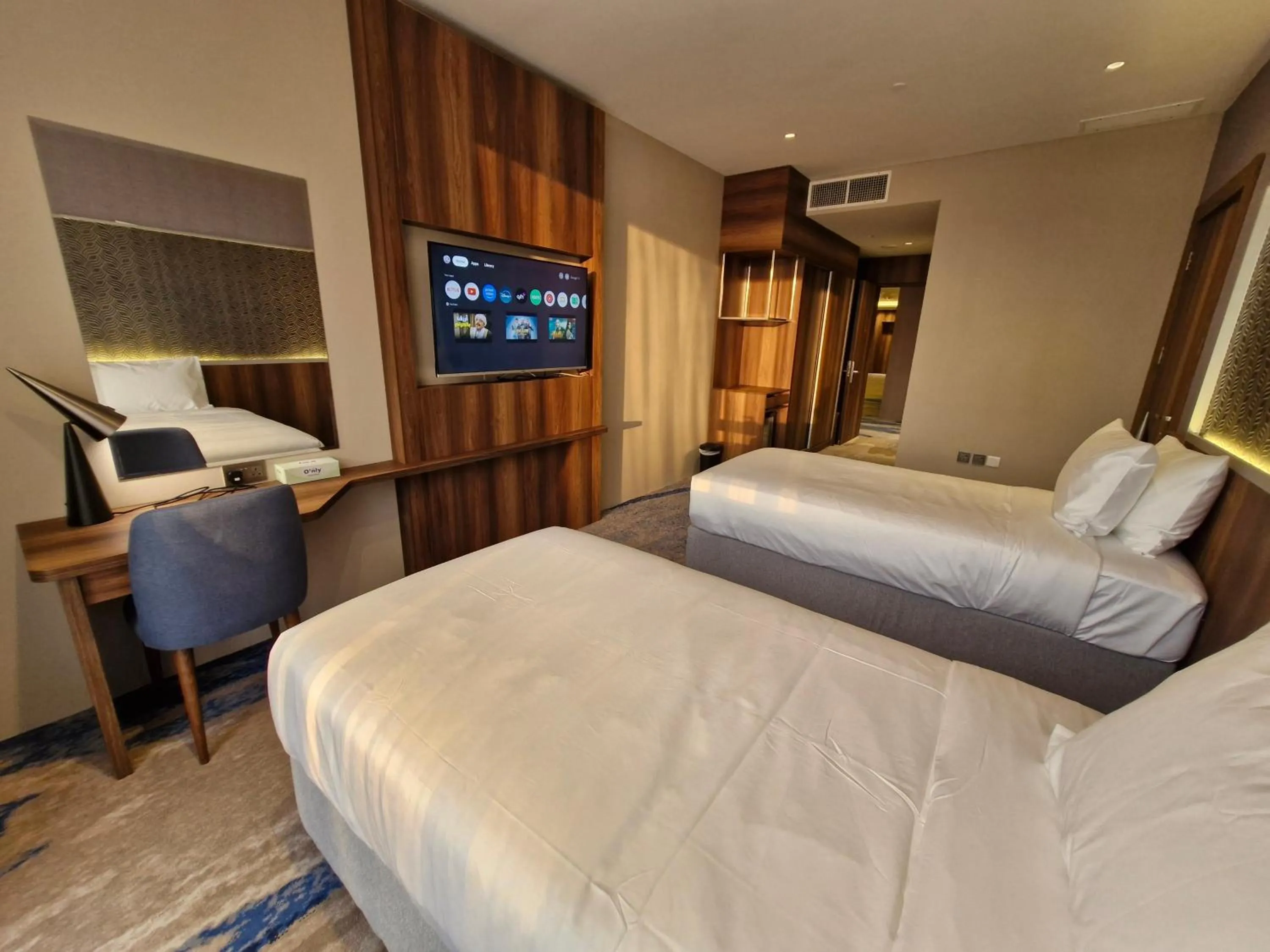 Bed in Ocean View Hotel Kuwait