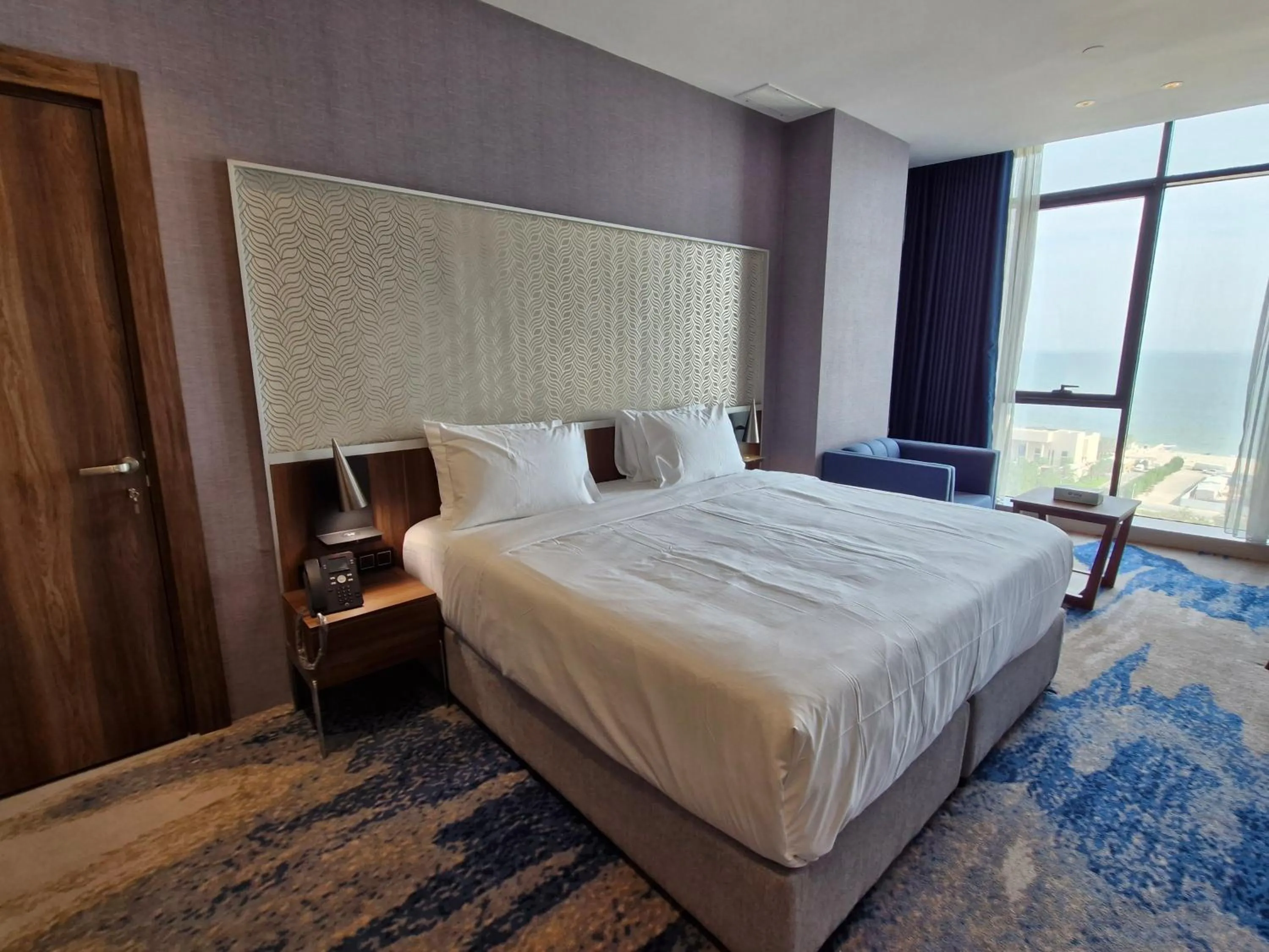 Bed in Ocean View Hotel Kuwait