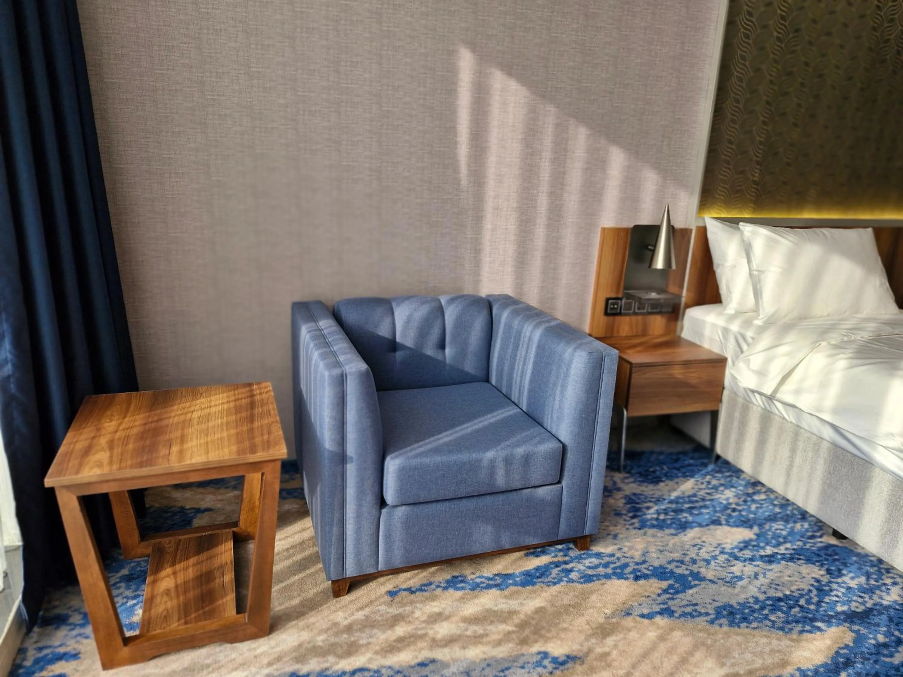 Bed in Ocean View Hotel Kuwait