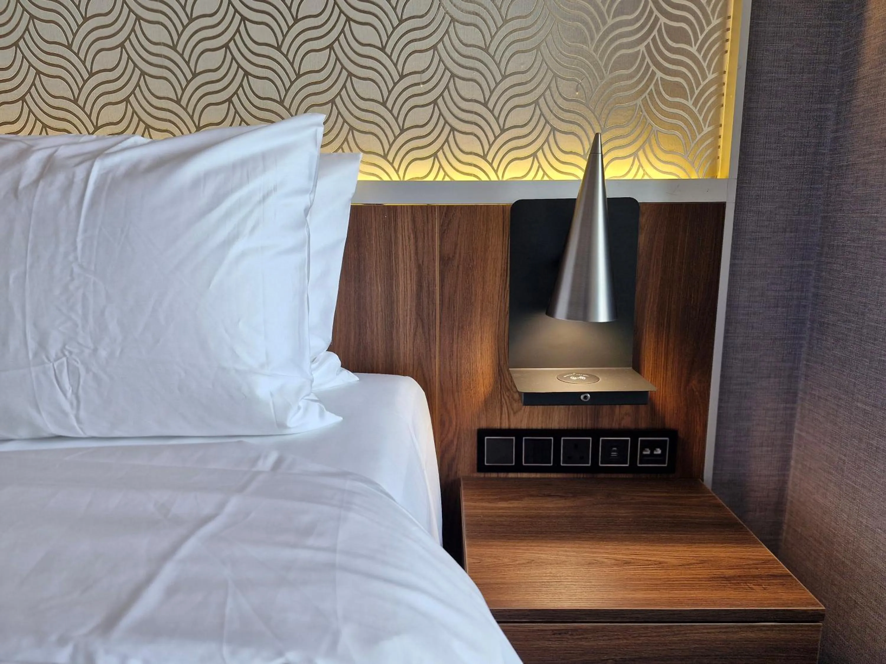 Bed in Ocean View Hotel Kuwait