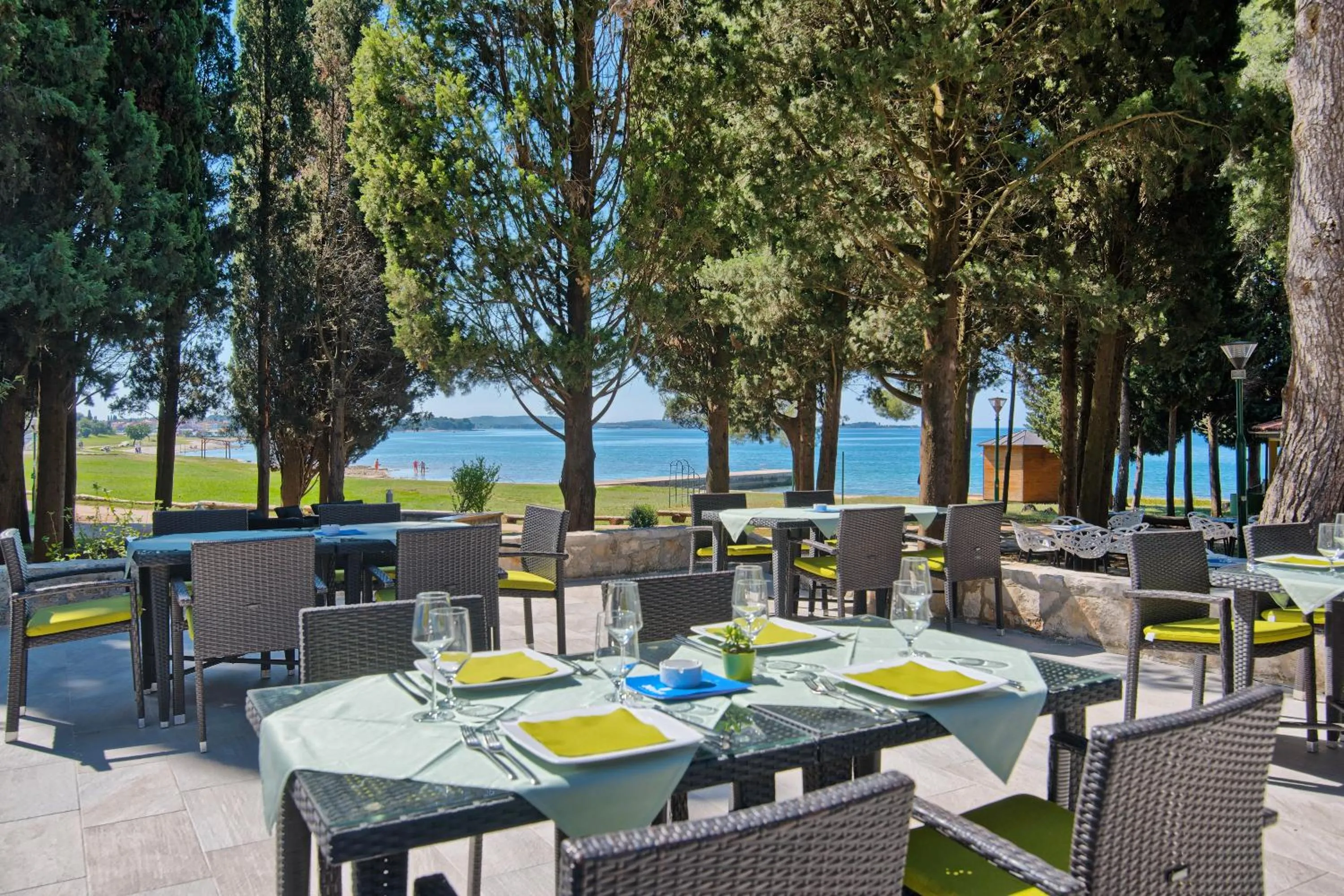 Garden in Mobile Homes Camp Pineta - Adriatic Kampovi