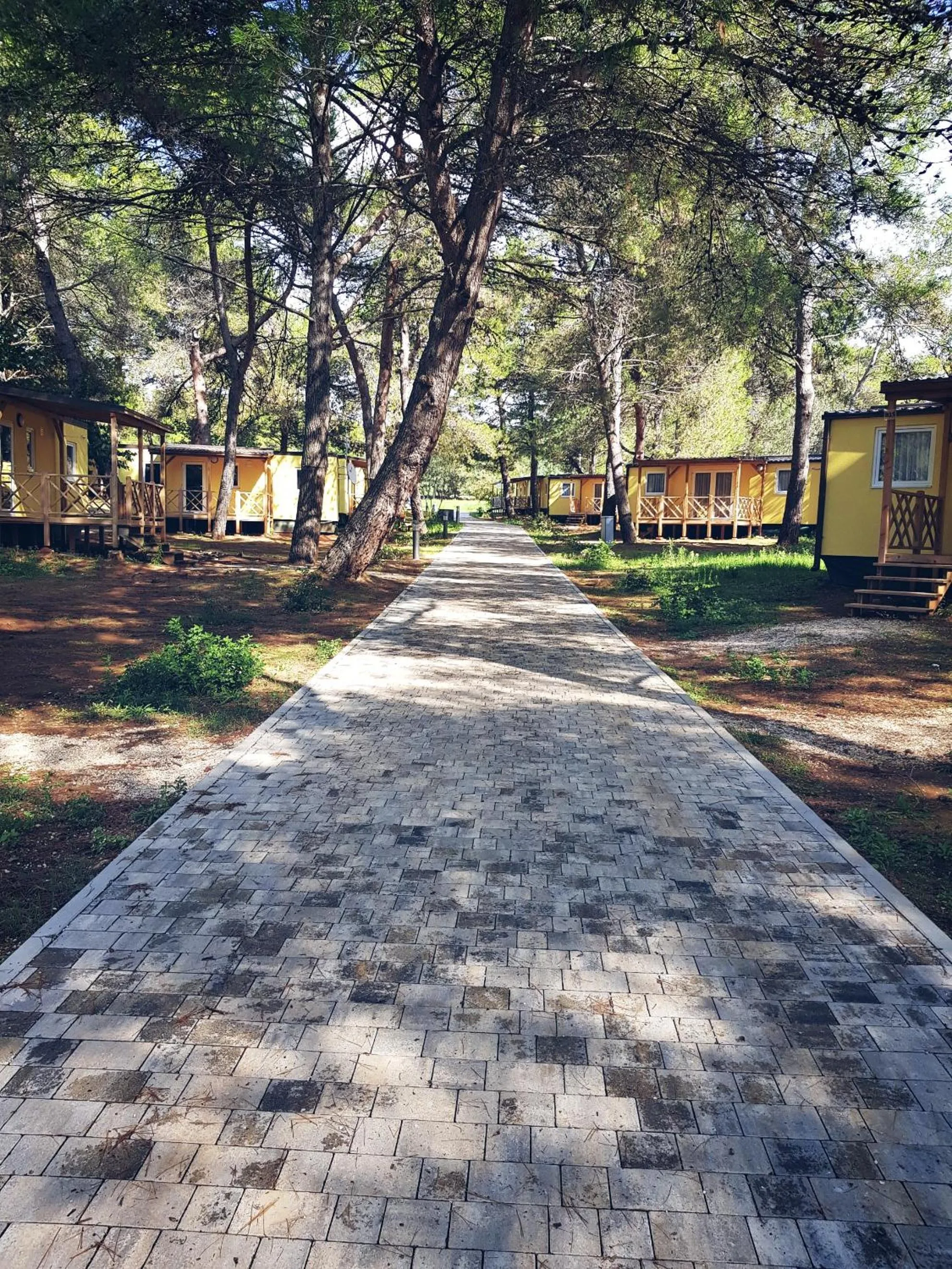 Garden in Mobile Homes Camp Pineta - Adriatic Kampovi