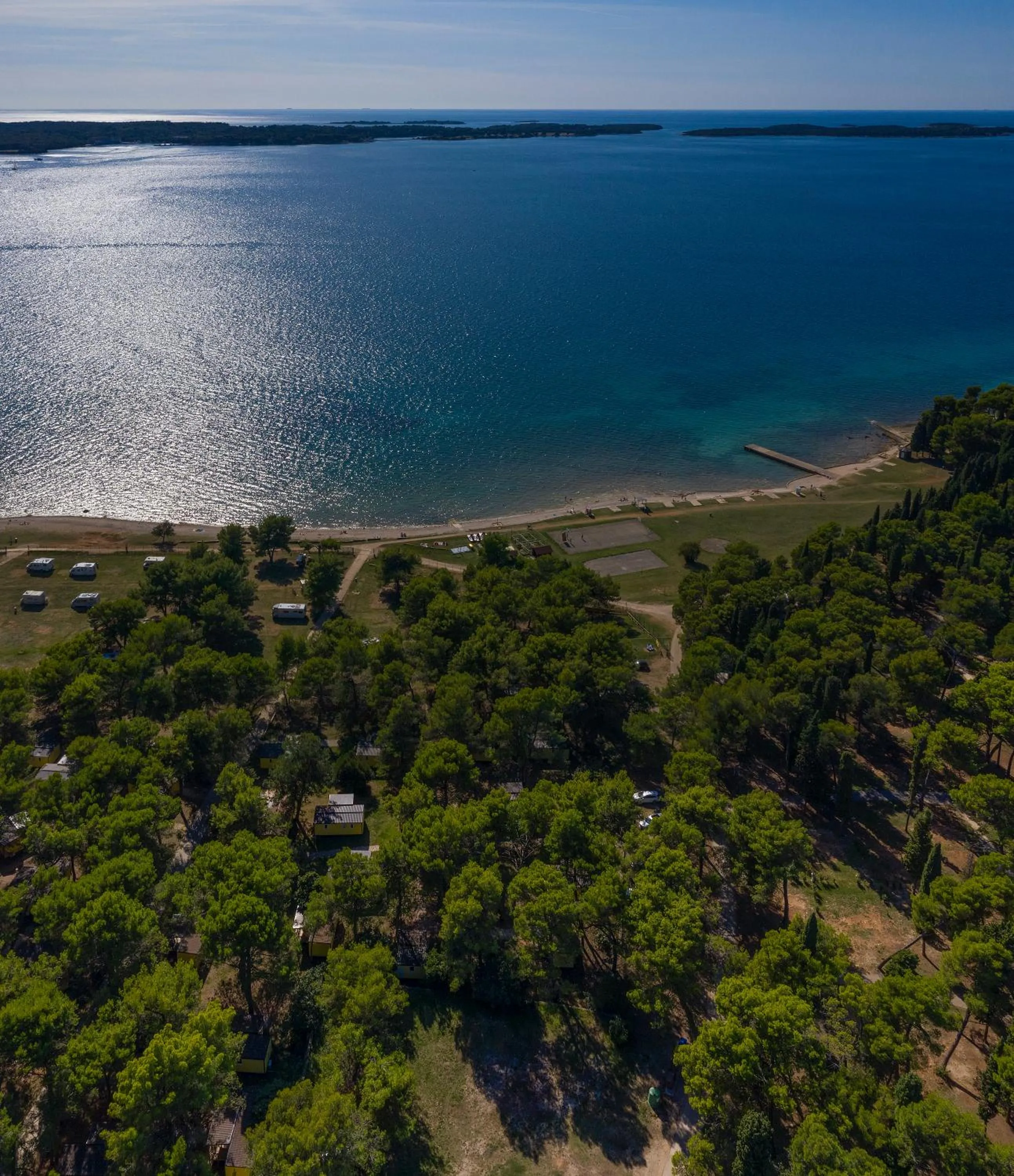 Natural landscape in Mobile Homes Camp Pineta - Adriatic Kampovi