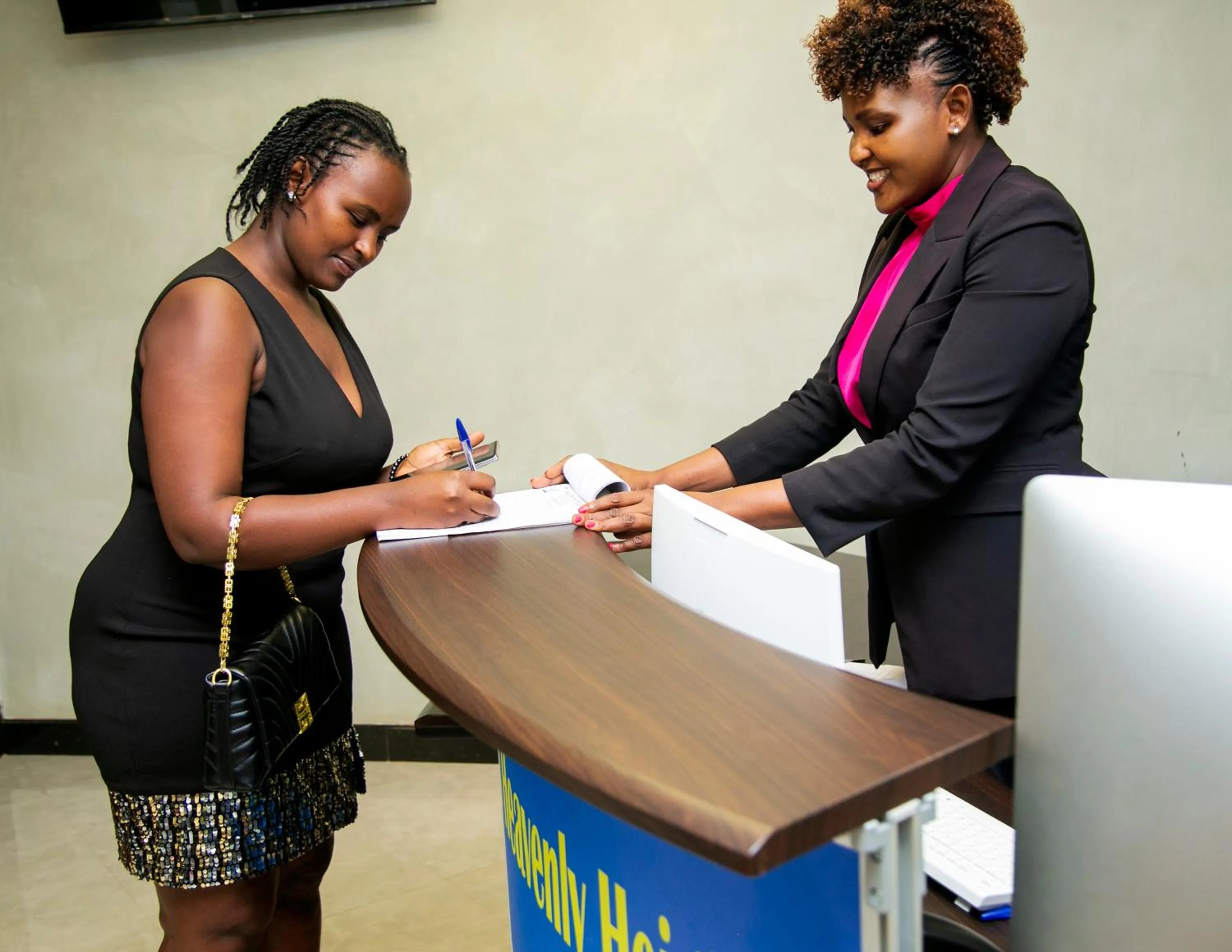 Lobby or reception in Kaloni Hotels